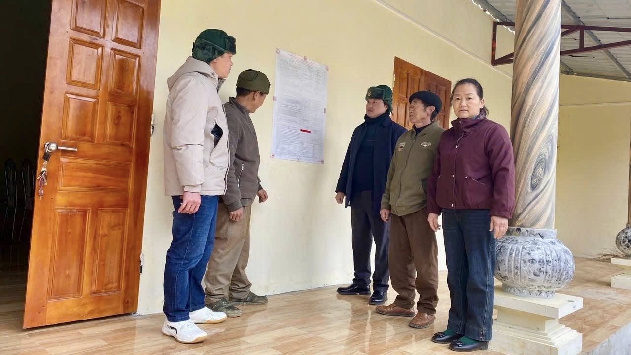 XÃ PHỐ BẢNG TÍCH CỰC CHUẨN BỊ CHO CUỘC BẦU CỬ ĐẠI BIỂU QUỐC HỘI KHOÁ XVI VÀ BẦU CỬ ĐẠI BIỂU HĐND CÁC CẤP, NHIỆM KỲ 2026-2031