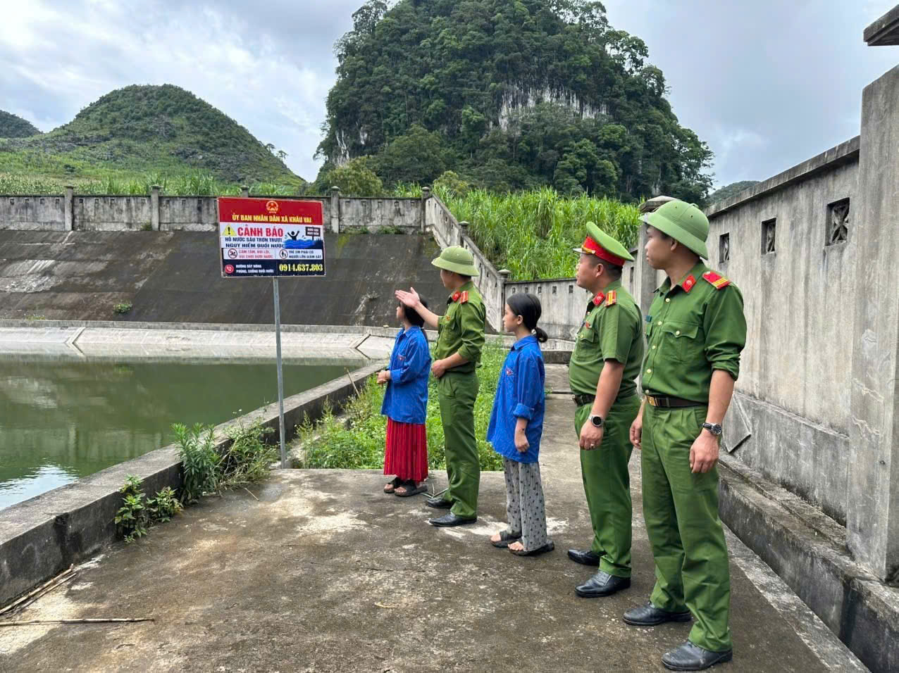 ĐỒNG HÀNH CÙNG NHÂN DÂN VÙNG CAO ​QUYẾT TÂM KHÔNG ĐỂ XẢY RA TAI NẠN ĐUỐI NƯỚC THƯƠNG TÂM