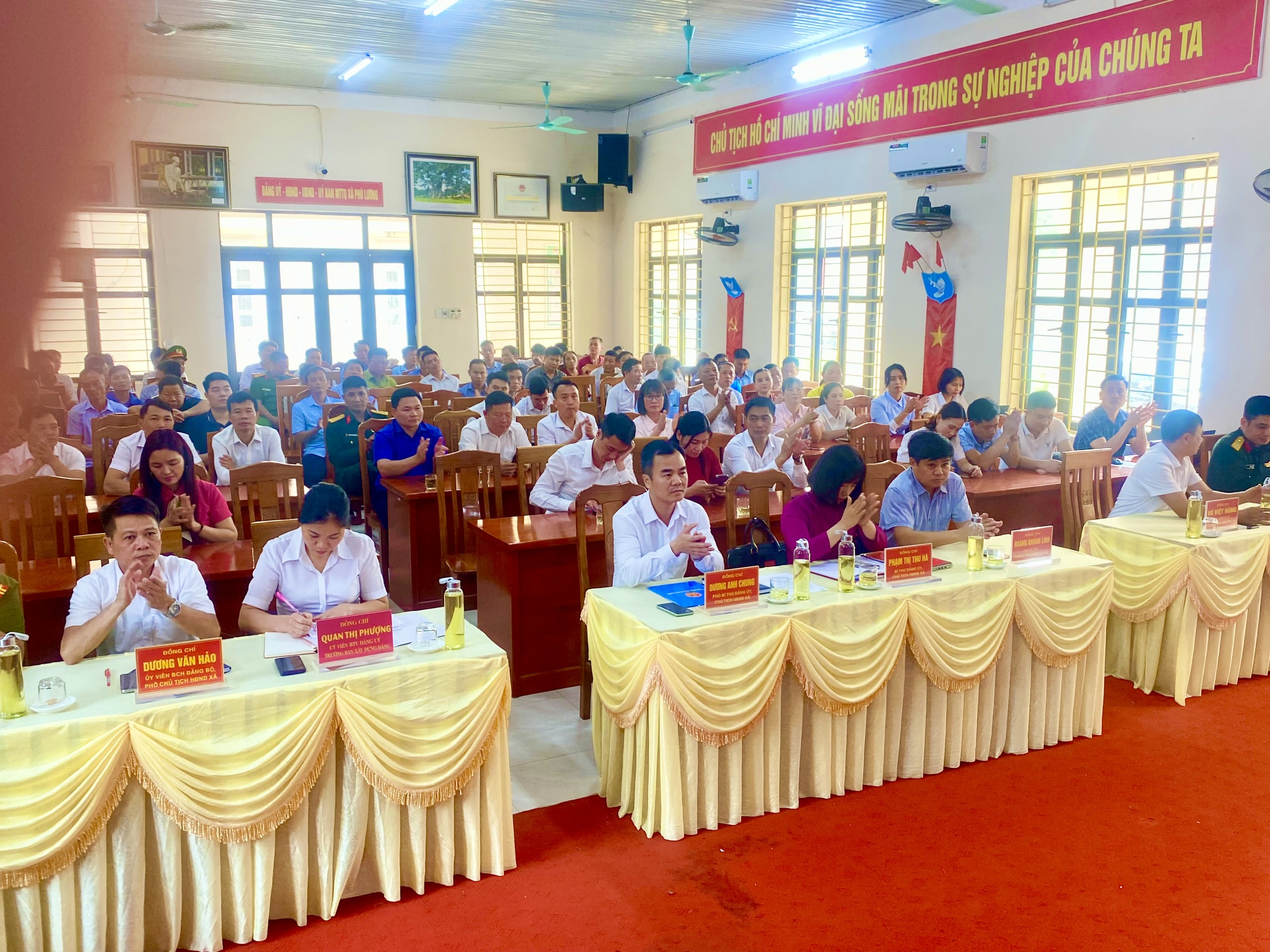 PHÚ LƯƠNG TỔ CHỨC HỘI NGHỊ TỔNG KẾT CÔNG TÁC BẦU CỬ NHIỆM KỲ 2026 – 2031