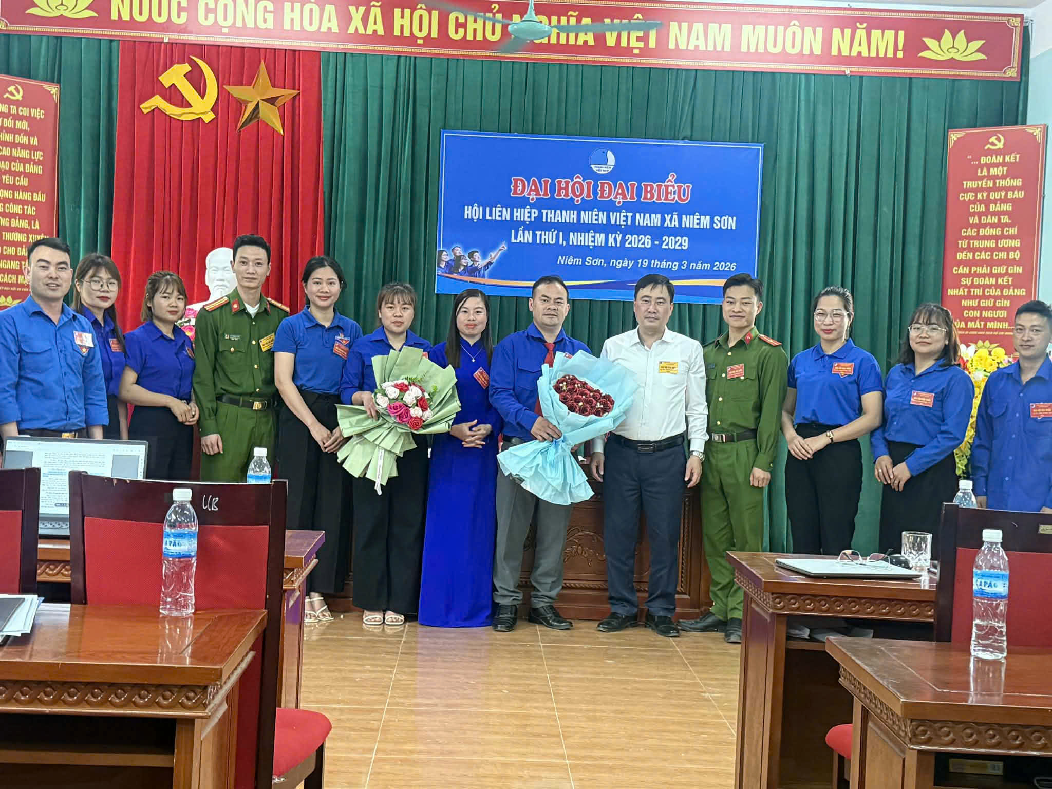 Đại hội đại biểu Hội liên hiệp Thanh niên Việt Nam xã Niêm Sơn lần thứ I, nhiệm kỳ 2026 - 2029