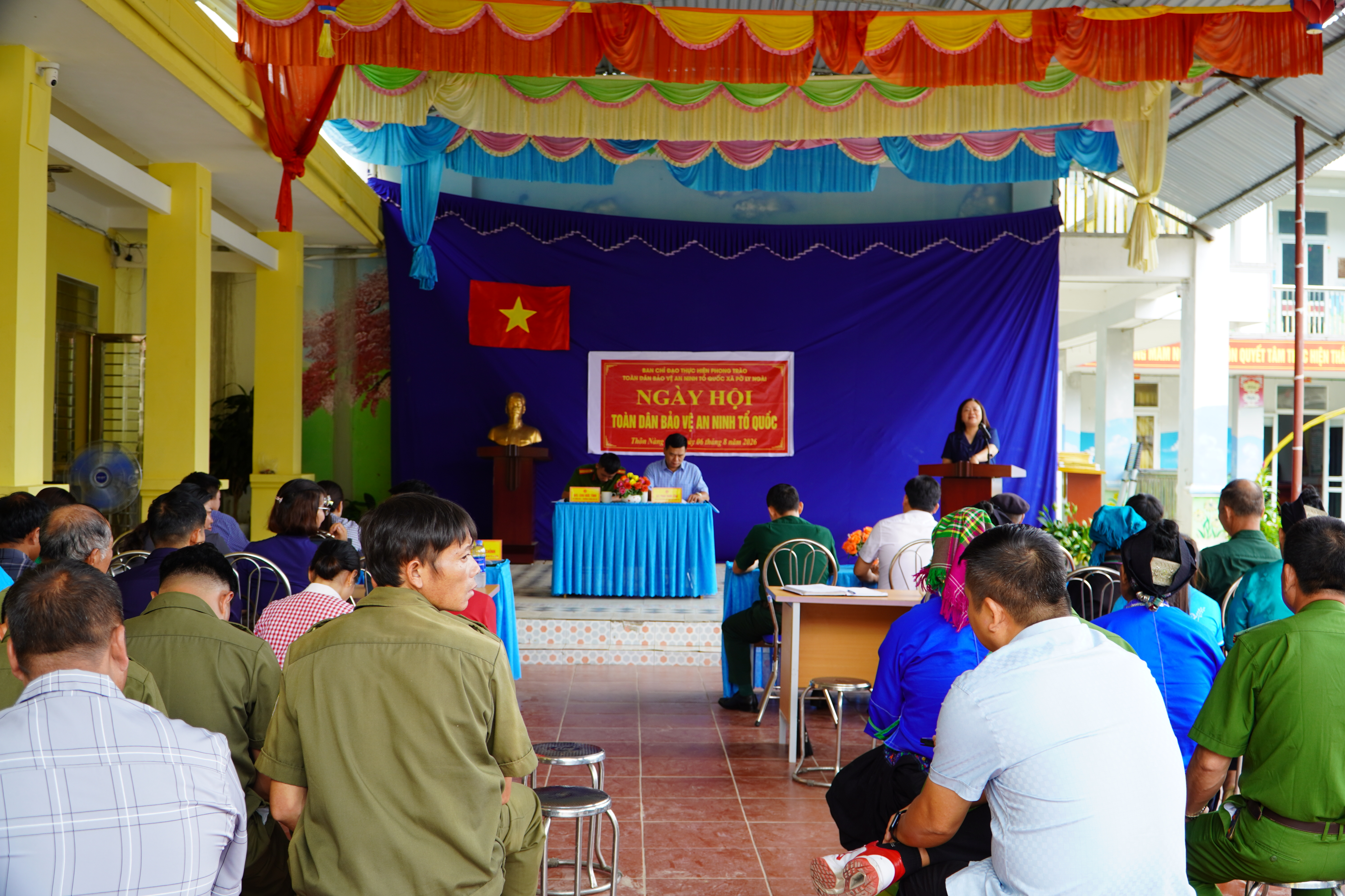 Sôi nổi Ngày hội toàn dân bảo vệ an ninh Tổ quốc năm 2026 tại thôn Nàng Đôn xã Pờ Ly Ngài