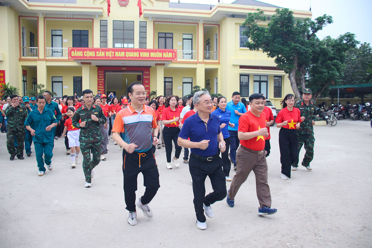 Xã Thái Bình tổ chức Ngày chạy Olympic vì sức khỏe toàn dân năm 2026