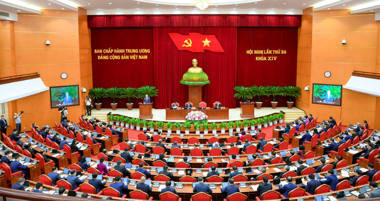 NGHỊ QUYẾT HỘI NGHỊ LẦN THỨ BA BAN CHẤP HÀNH TRUNG ƯƠNG ĐẢNG KHÓA XIV