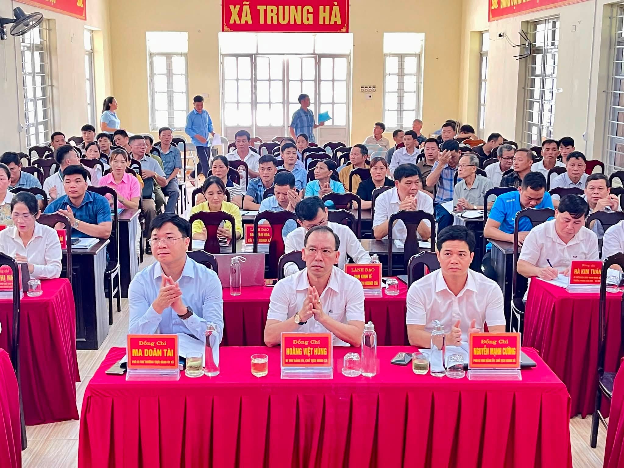 XÃ TRUNG HÀ CHỦ ĐỘNG TRIỂN KHAI, VẬN HÀNH HIỆU QUẢ MÔ HÌNH CHÍNH QUYỀN ĐỊA PHƯƠNG 2 CẤP