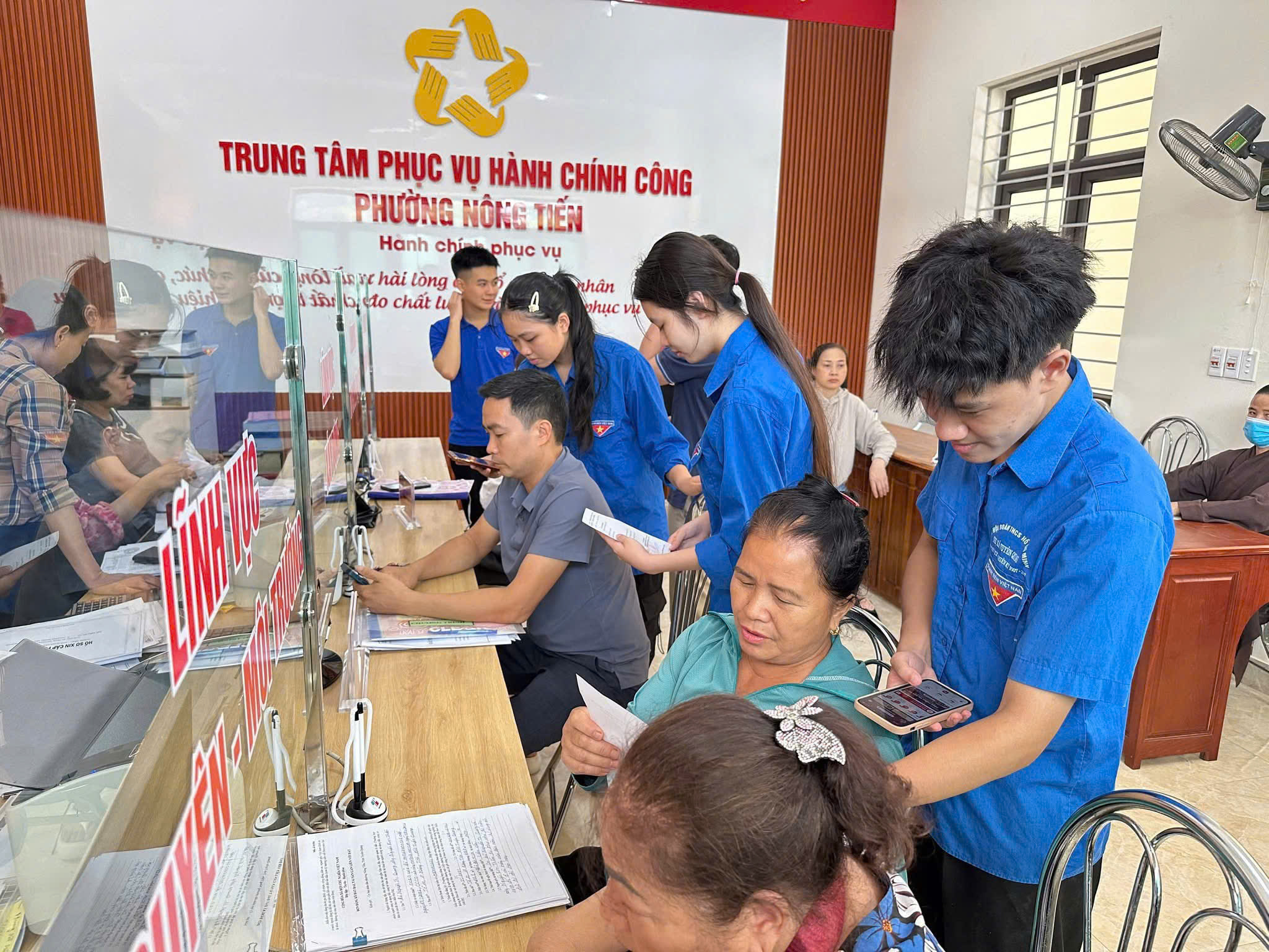 Phường Nông Tiến đẩy mạnh cải cách hành chính năm 2025, nâng cao hiệu quả phục vụ Nhân dân