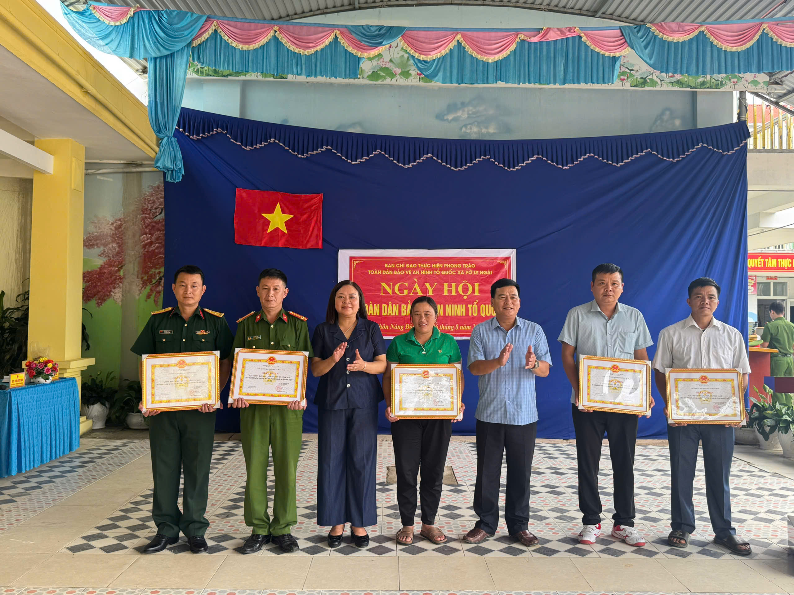 XÃ PỜ LY NGÀI TỔ CHỨC NGÀY HỘI TOÀN DÂN BẢO VỆ AN NINH TỔ QUỐC NĂM 2026