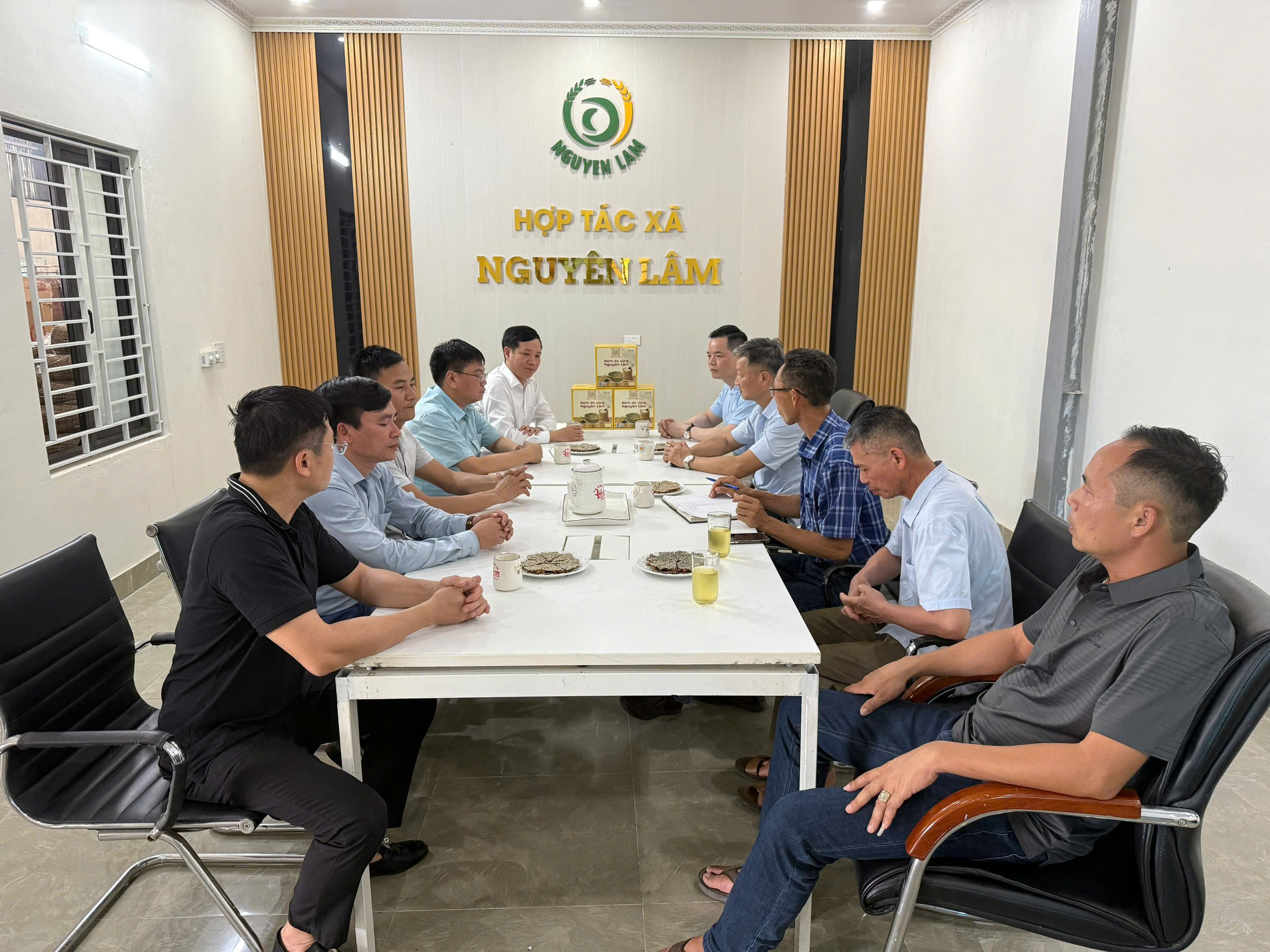 XÃ THÁI HÒA THAM QUAN, HỌC TẬP KINH NGHIỆM HỢP TÁC TRỒNG VỪNG ĐEN