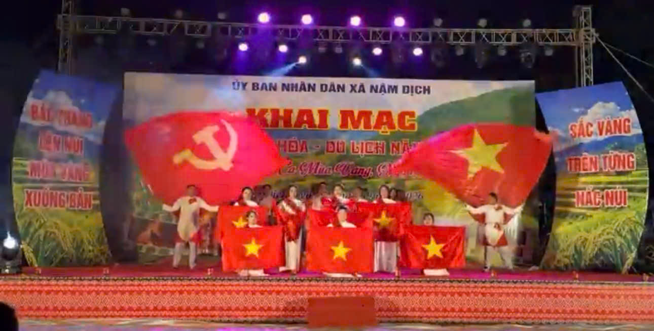 RỘN RÀNG KHAI MẠC TUẦN VĂN HÓA DU LỊCH XÃ NẬM DỊCH NĂM 2026