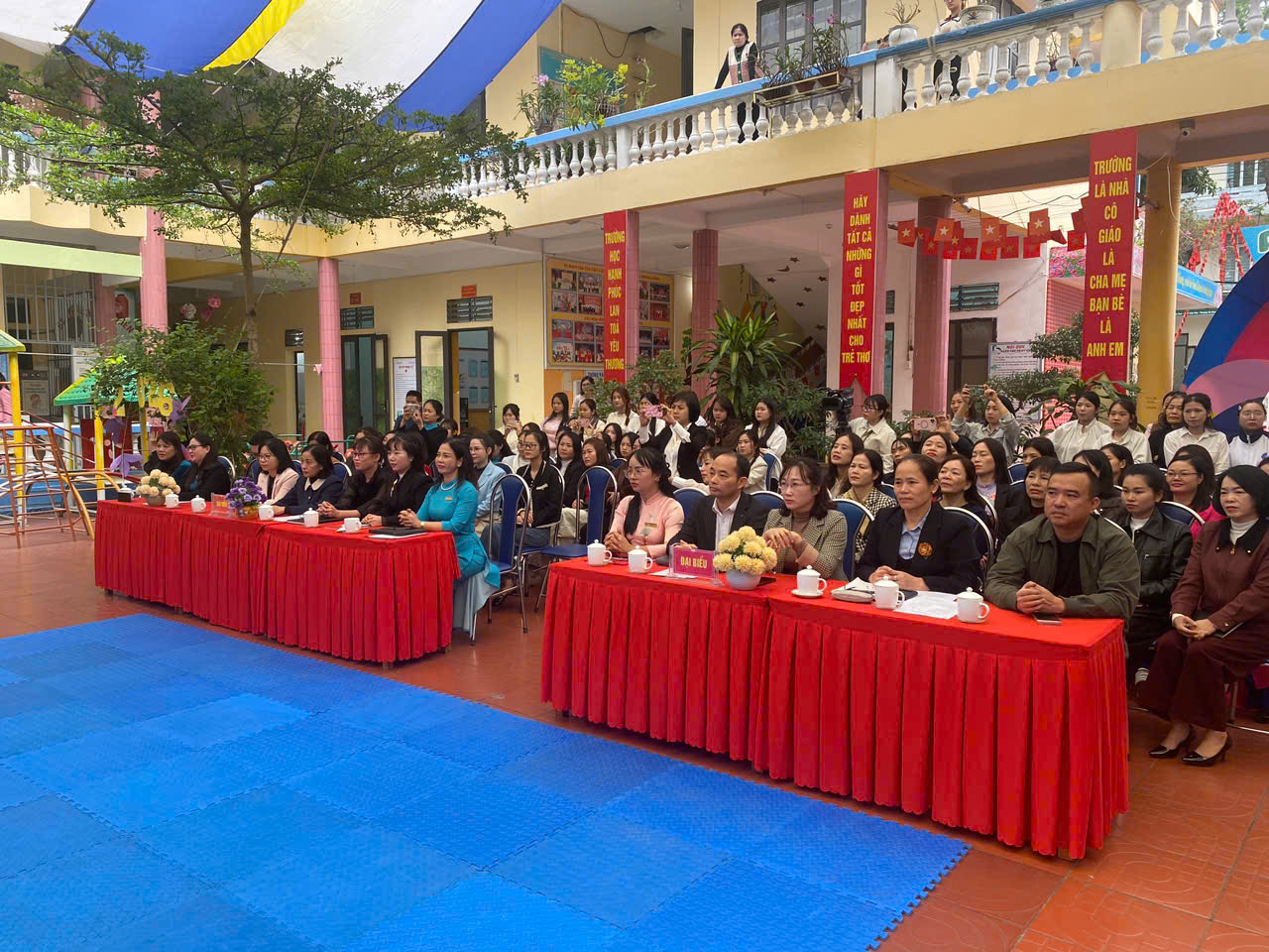TRƯỜNG MẦM NON HOA HỒNG VÀ MẦM NON  HOA SEN PHỐI HỢP TỔ CHỨC HỘI THẢO CHUYÊN MÔN CHUẨN BỊ CHO TRẺ VÀO LỚP 1.