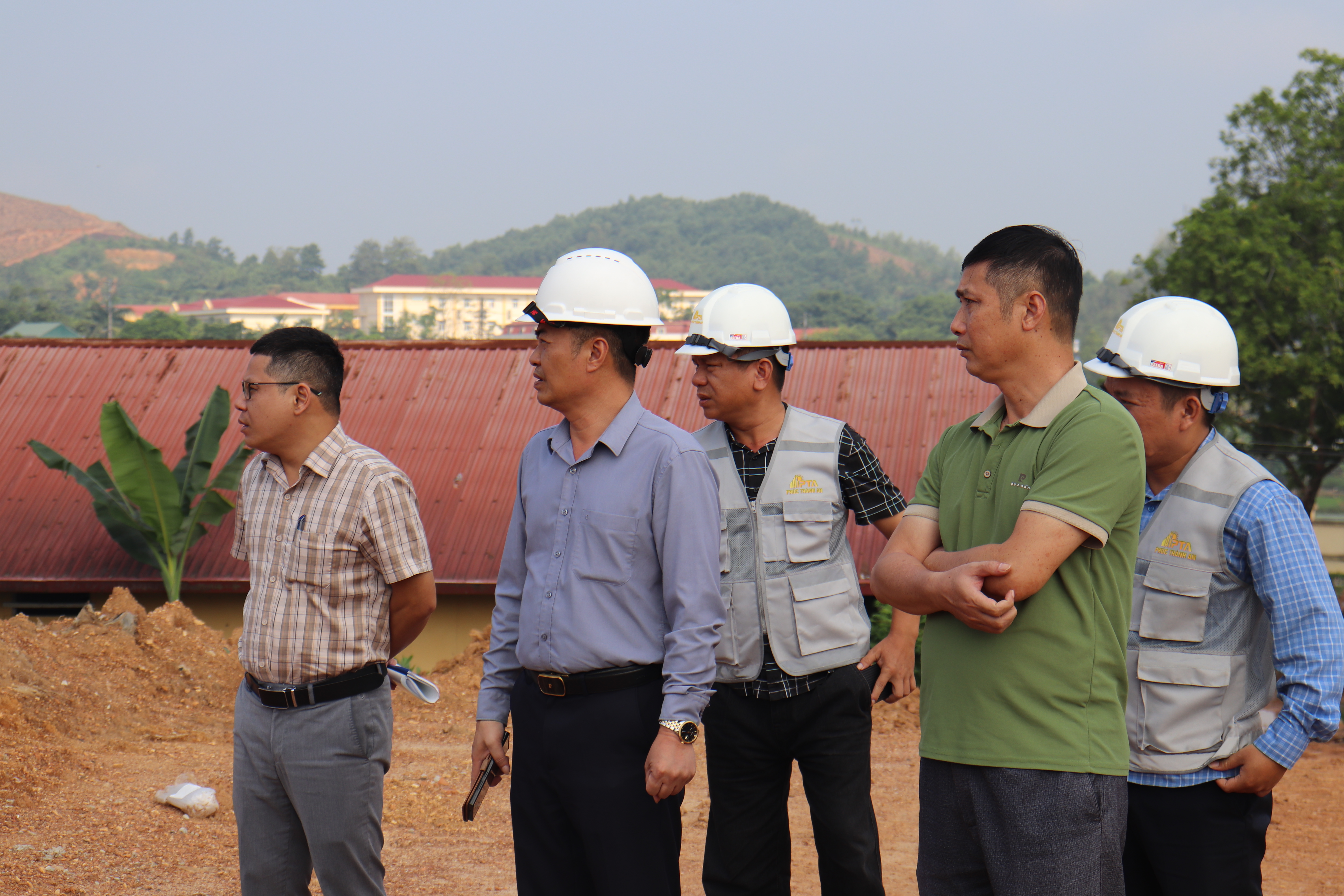 GIÁM ĐỐC SỞ XÂY DỰNG TUYÊN QUANG KIỂM TRA DỰ ÁN TRƯỜNG CHÍNH TRỊ TỈNH