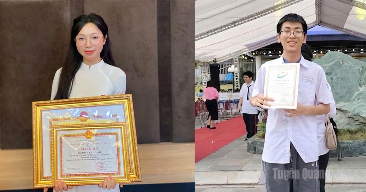 Tuyên Quang có 2 học sinh được miễn thi tốt nghiệp THPT, ưu tiên xét tuyển thẳng năm 2026