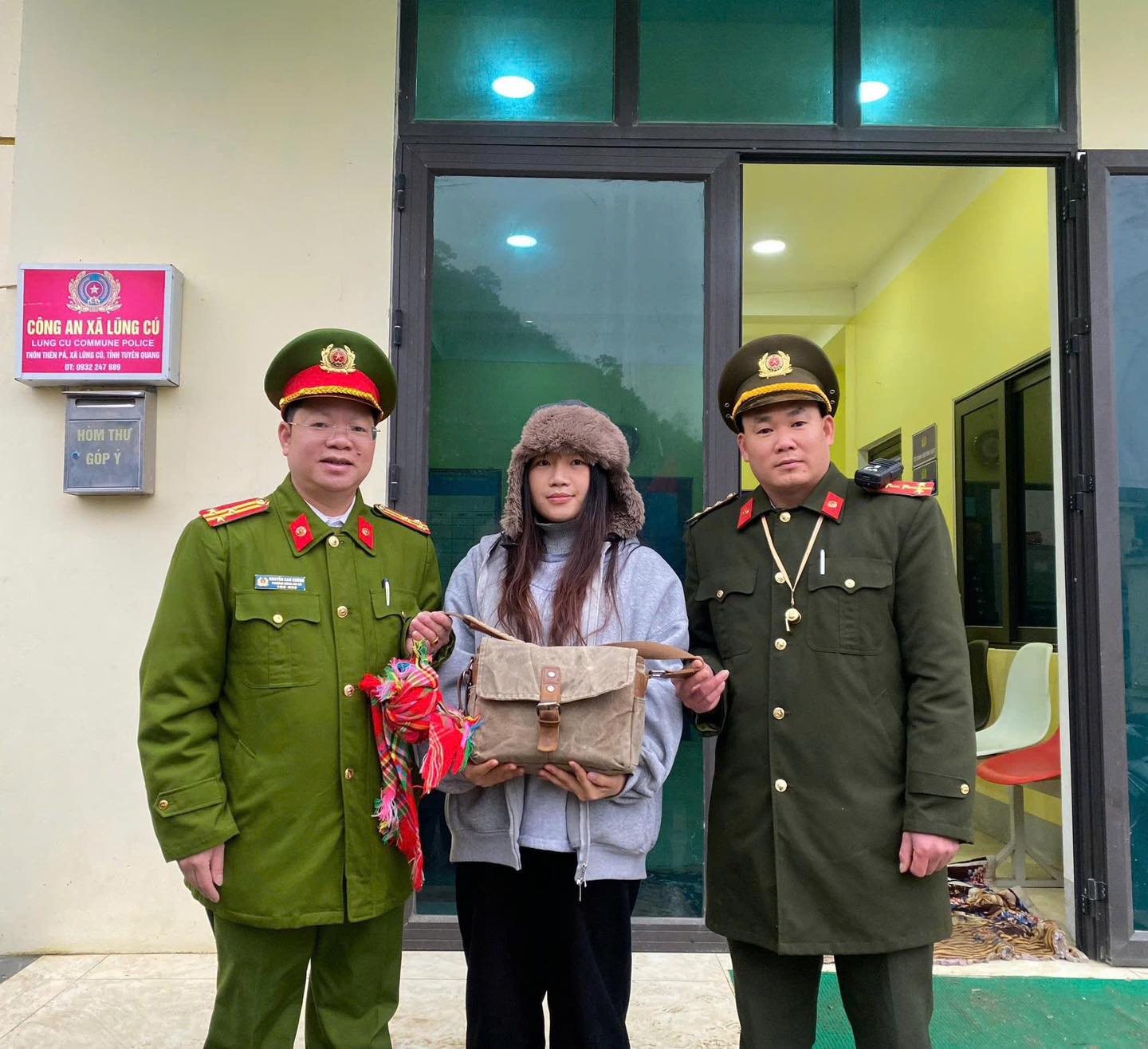 NGƯỜI DÂN GỬI THƯ CẢM ƠN LỰC LƯỢNG CÔNG AN XÃ GIÚP TÌM LẠI TÀI SẢN BỊ MẤT