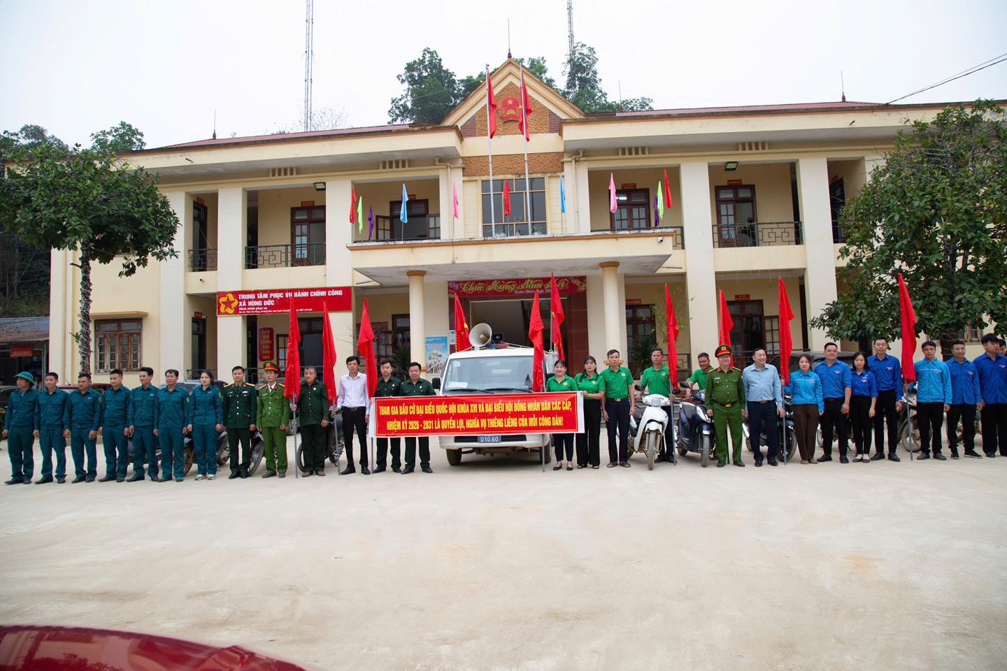 HÙNG ĐỨC SÔI NỔI KHÔNG KHÍ TUYÊN TRUYỀN NGÀY HỘI BẦU CỬ 2026–2031