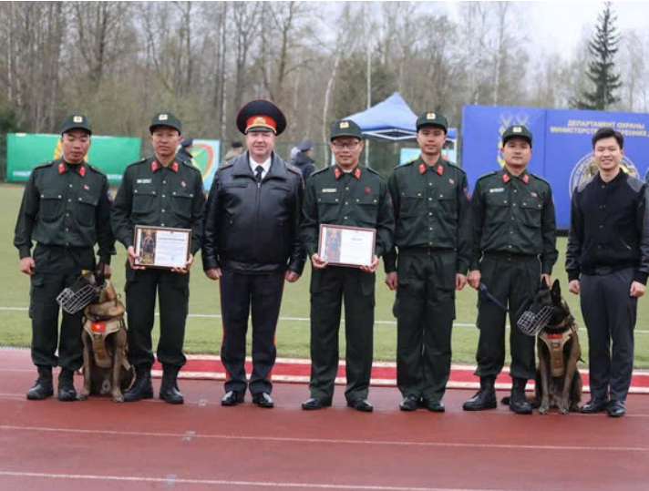 GIẢI BA ĐỒNG ĐỘI - DẤU ẤN ĐẶC BIỆT TRÊN SÂN ĐẤU QUỐC TẾ TẠI BELARUS CỦA BỘ TƯ LỆNH CẢNH SÁT CƠ ĐỘNG