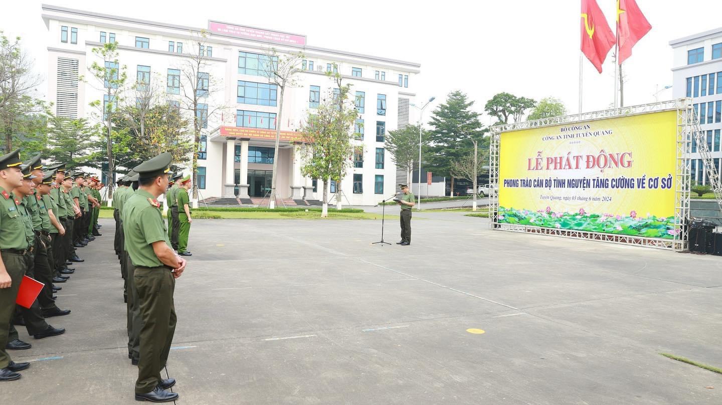 Công an Tuyên Quang phát huy vai trò xung kích của thanh niên trong phong trào toàn dân bảo vệ an ninh Tổ quốc