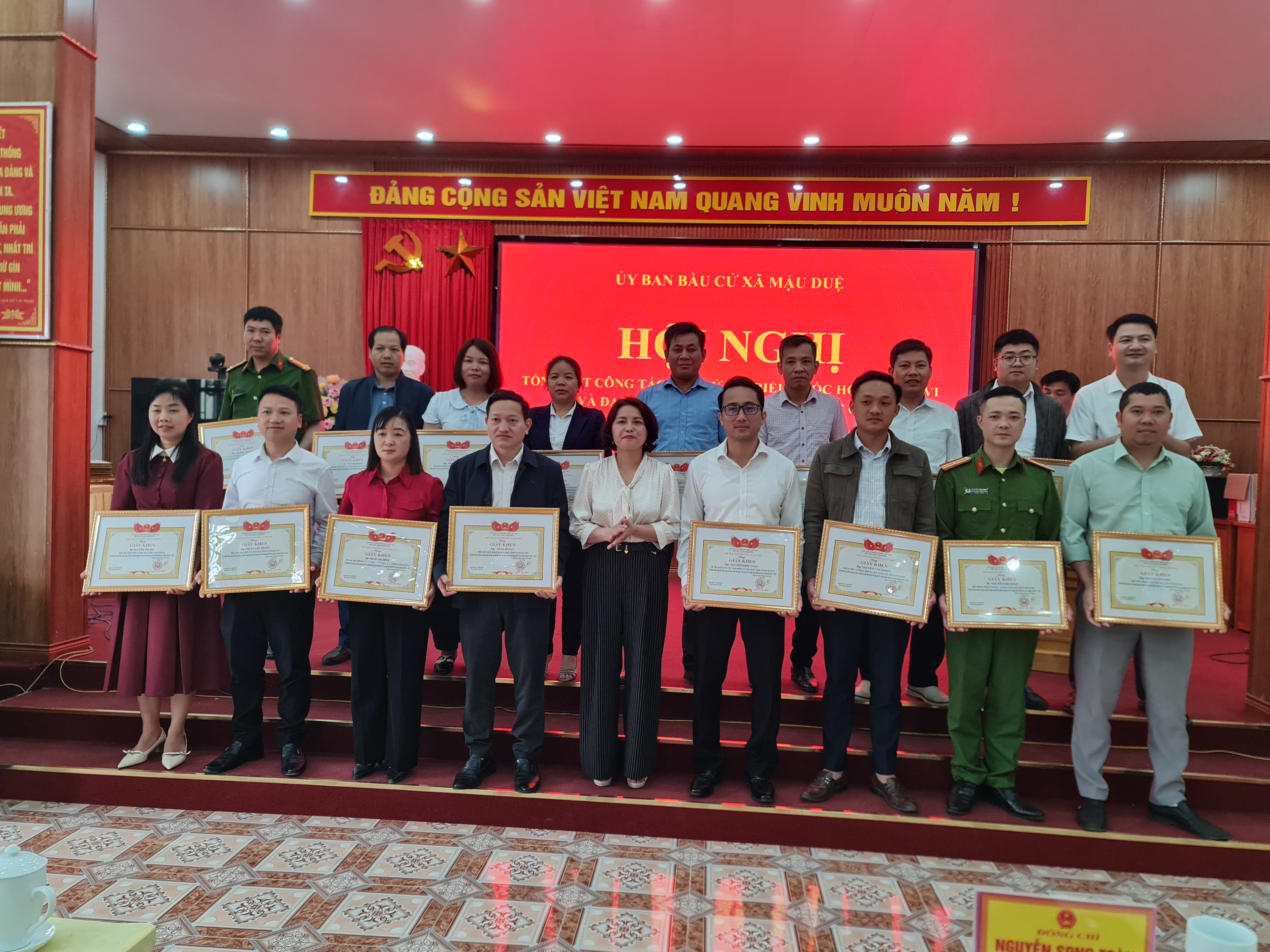 HỘI NGHỊ TỔNG KẾT CUỘC BẦU CỬ QUỐC HỘI KHÓA XVI VÀ ĐẠI BIỂU HỘI ĐỒNG NHÂN DÂN CÁC CẤP NHIỆM KỲ 2026 - 2031