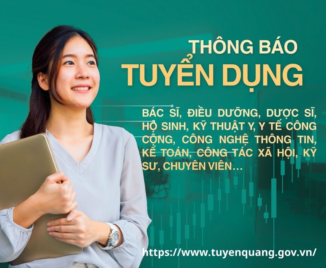 Thông báo tuyển dụng viên chức sự nghiệp Y tế năm 2025