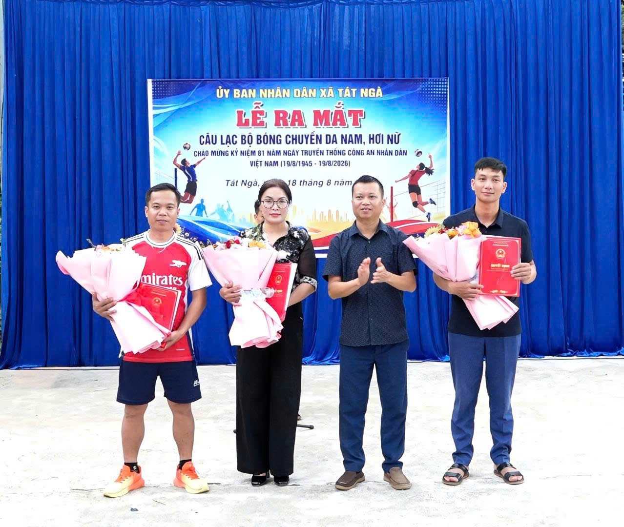 Lễ ra mắt Câu lạc bộ Bóng chuyền da nam và Bóng chuyền hơi nữ