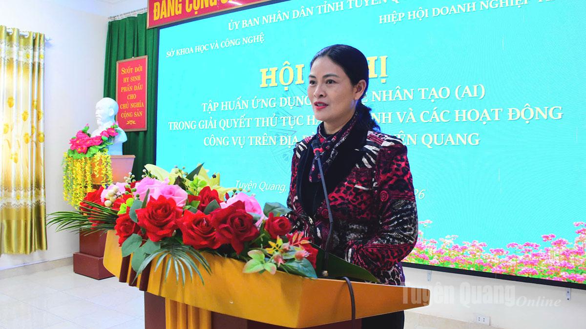 Đẩy mạnh ứng dụng AI trong giải quyết thủ tục hành chính và hoạt động công vụ