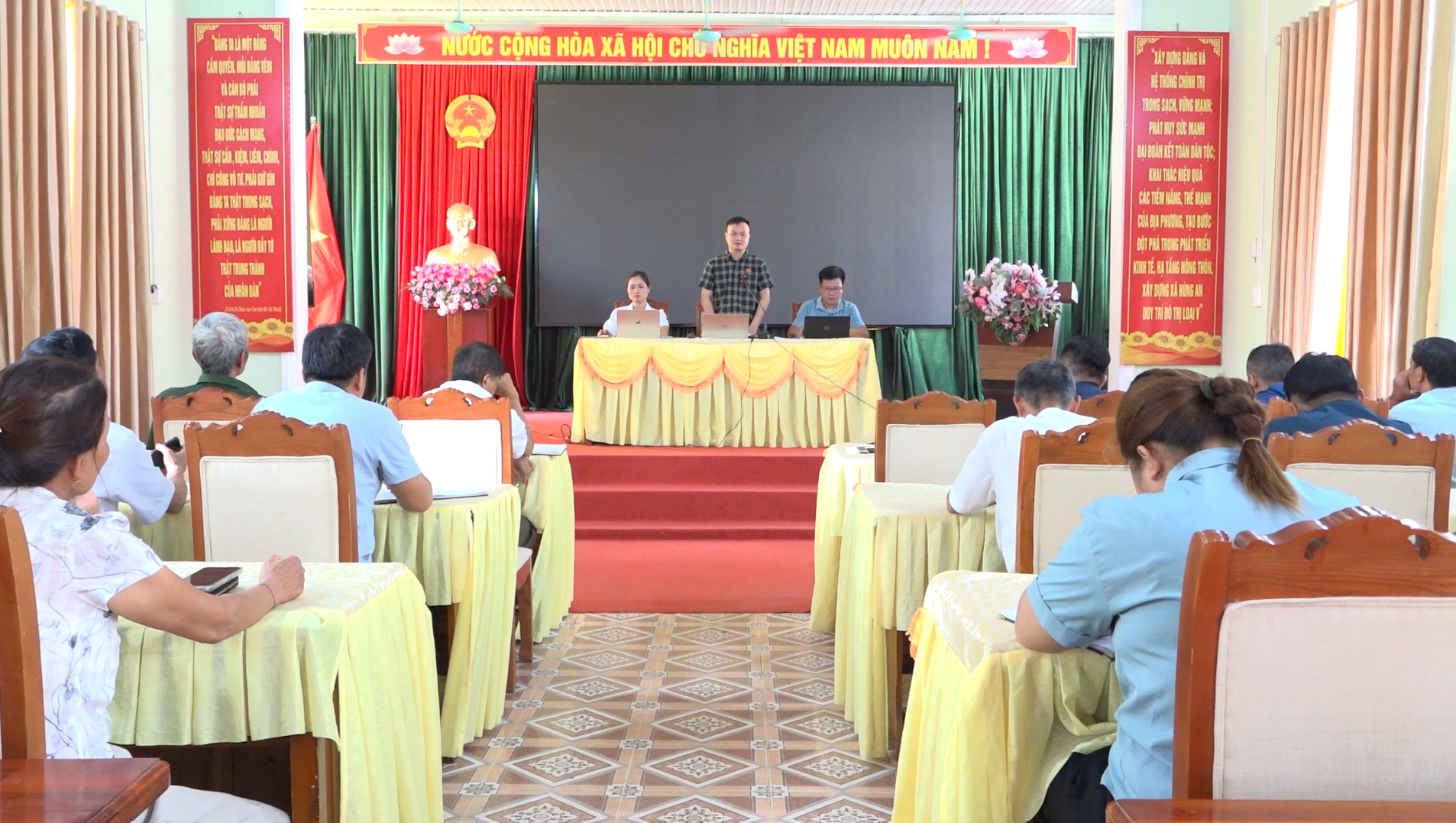 Hội nghị tiếp xúc cử tri trước kỳ họp thứ hai HĐND xã khóa XXII, Nhiệm kỳ 2026 - 2031