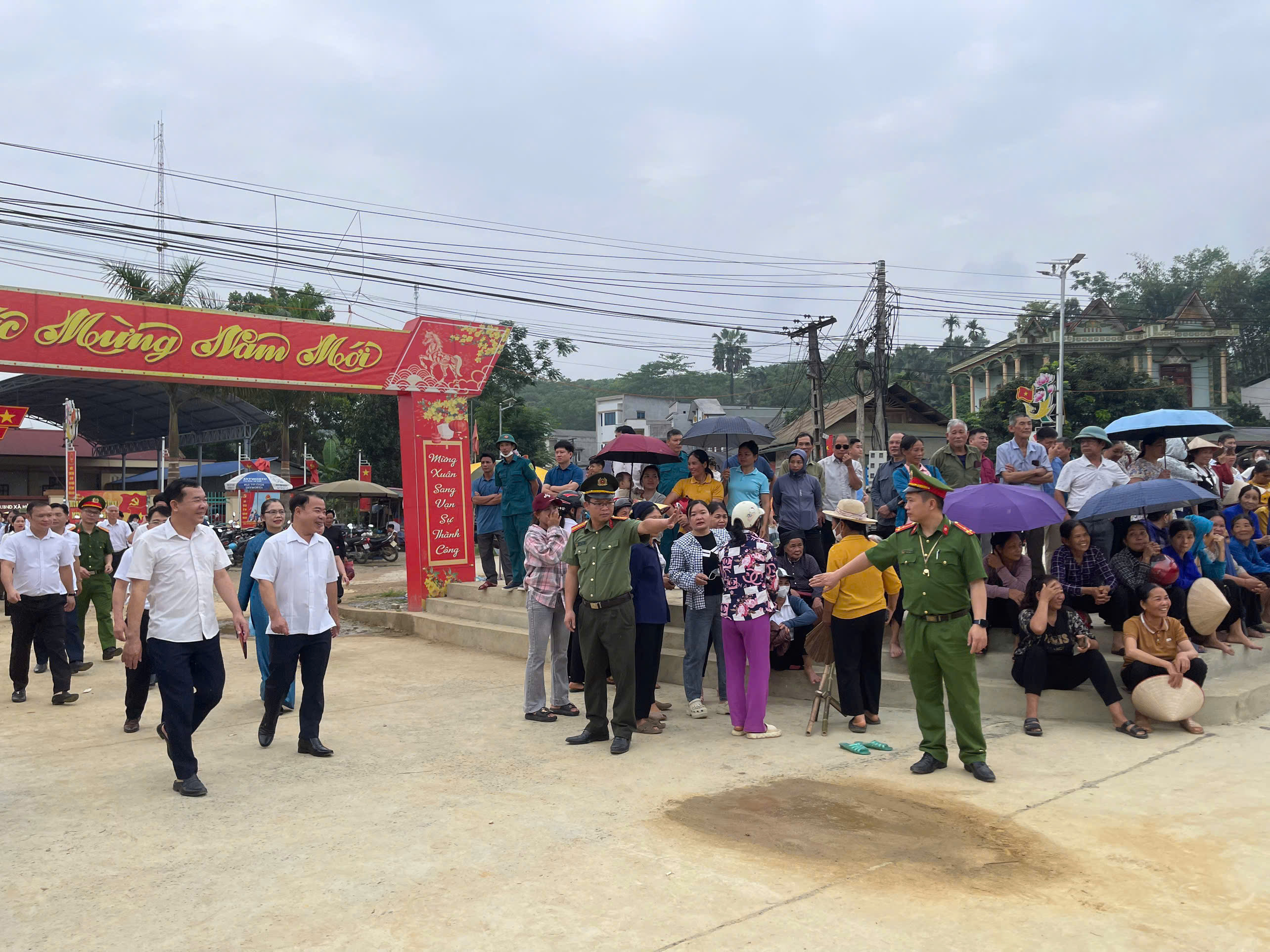 CÔNG AN XÃ HÒA AN BẢO ĐẢM AN TOÀN ĐẠI HỘI THỂ DỤC THỂ THAO LẦN THỨ I NĂM 2026