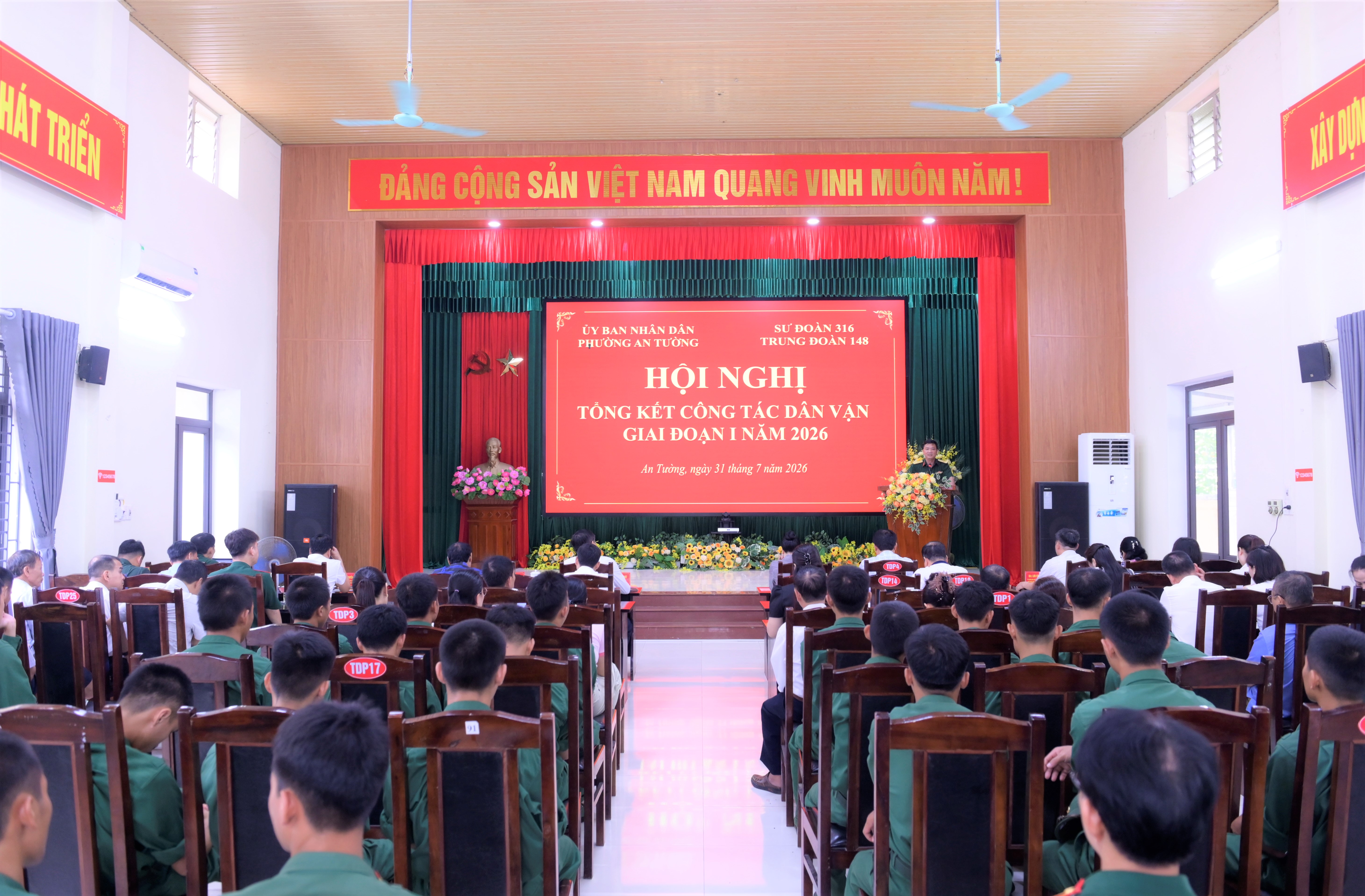 An Tường tổng kết công tác dân vận giai đoạn I năm 2026