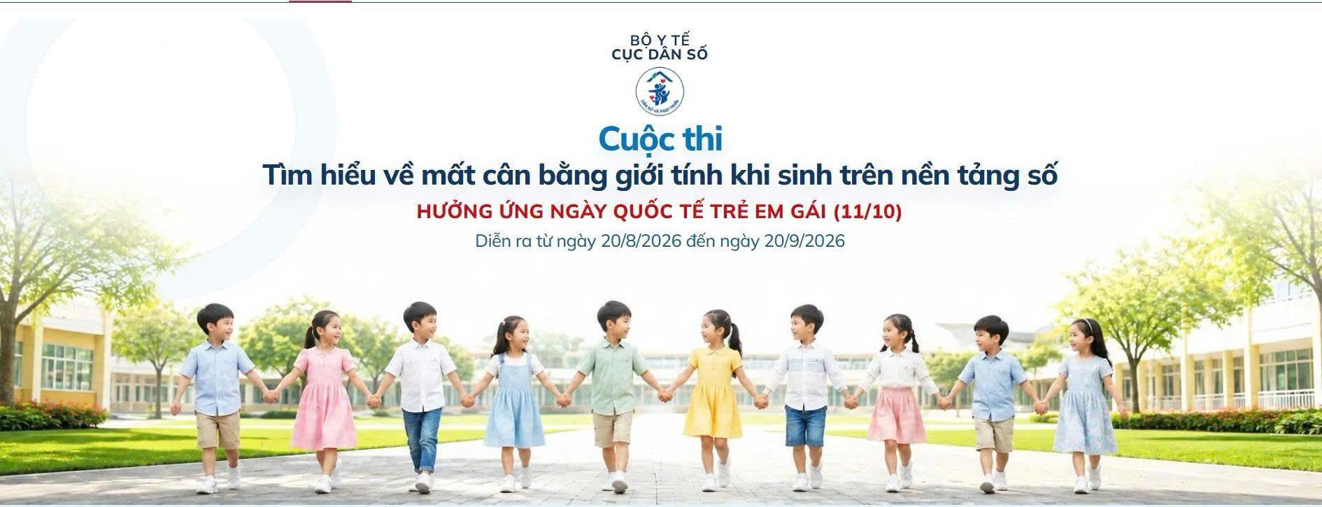 Thể lệ cuộc thi "Tìm hiểu về mất cân bằng giới tính khi sinh trên nền tảng số"