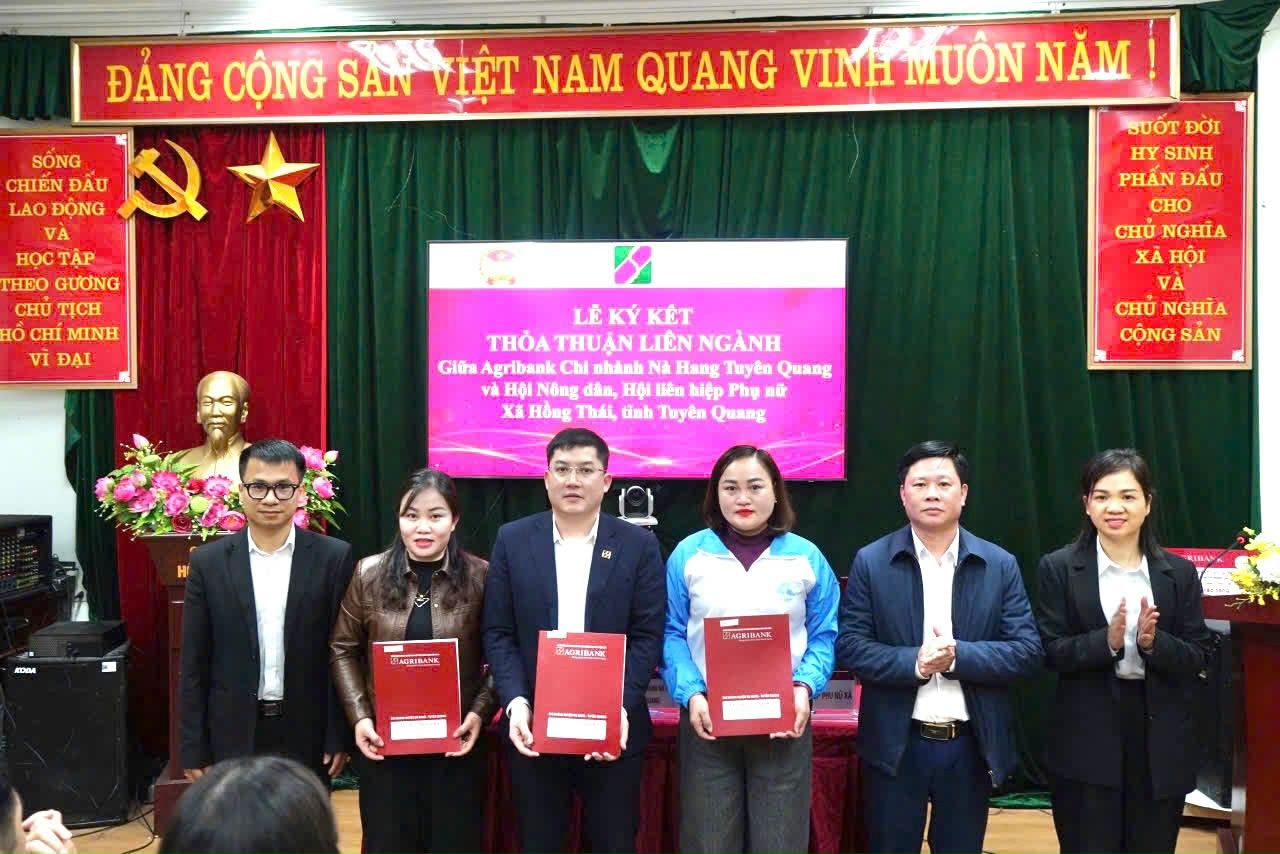 Lễ ký kết thỏa thuận liên ngành về thực hiện chính sách tín dụng phục vụ phát triển nông nghiệp, nông thôn