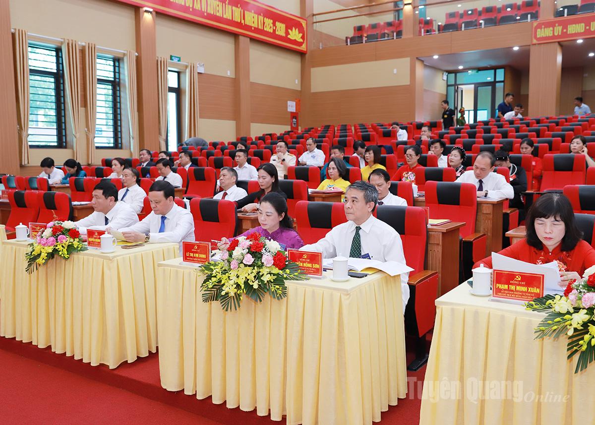 Họp rút kinh nghiệm tổ chức Đại hội Đảng bộ xã Vị Xuyên