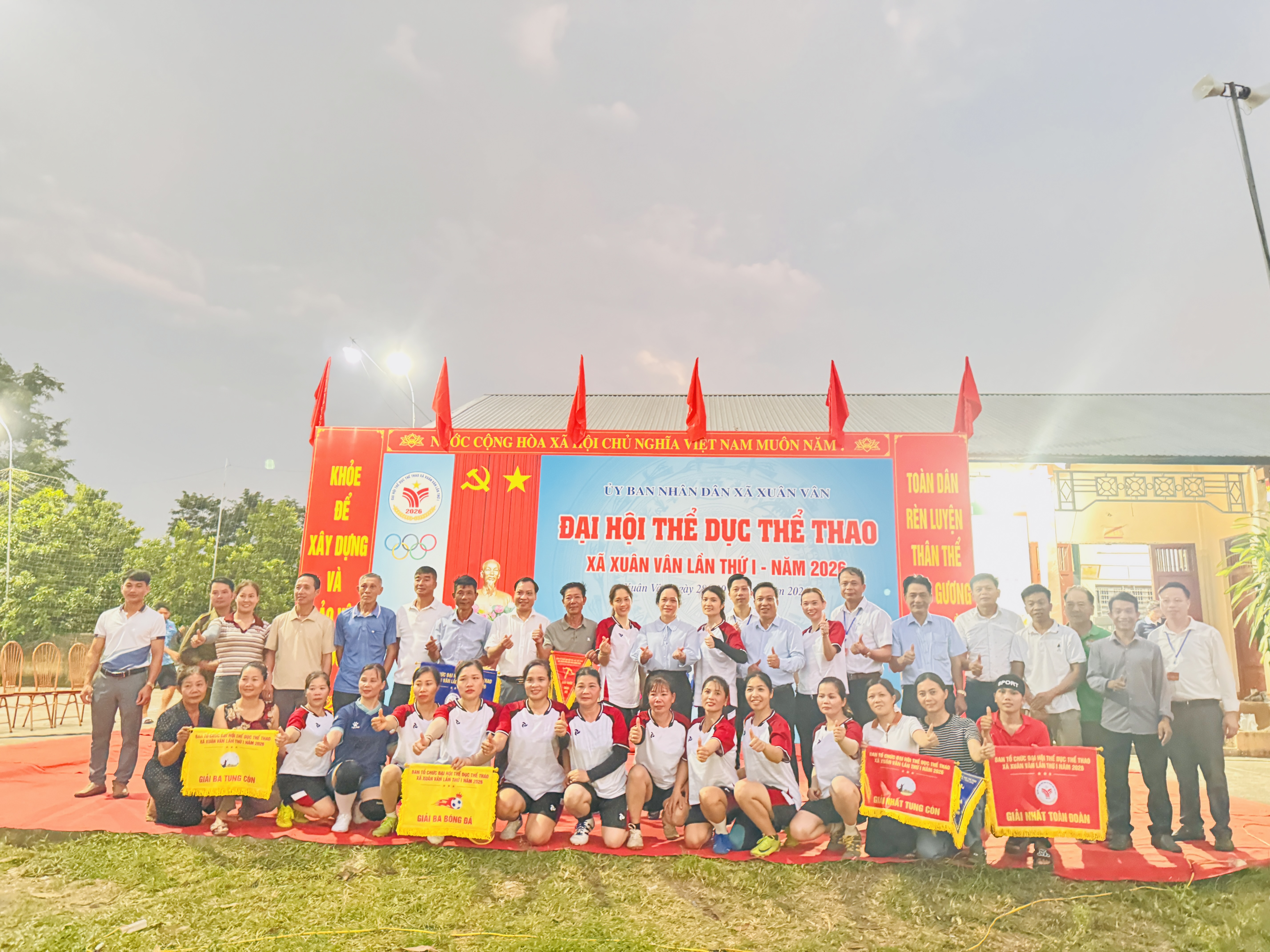 XÃ XUÂN VÂN TỔ CHỨC LỄ BẾ MẠC ĐẠI HỘI THỂ DỤC, THỂ THAO LẦN THỨ I NĂM 2026