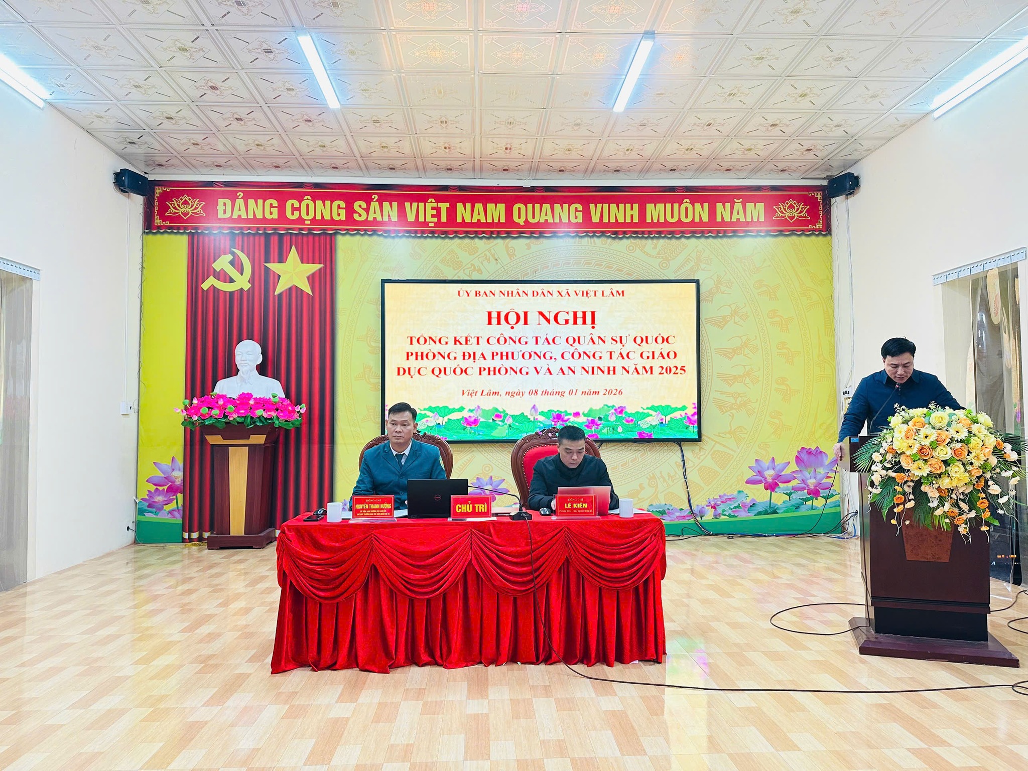 TỔNG KẾT CÔNG TÁC QUÂN SỰ, QUỐC PHÒNG ĐỊA PHƯƠNG NĂM 2025