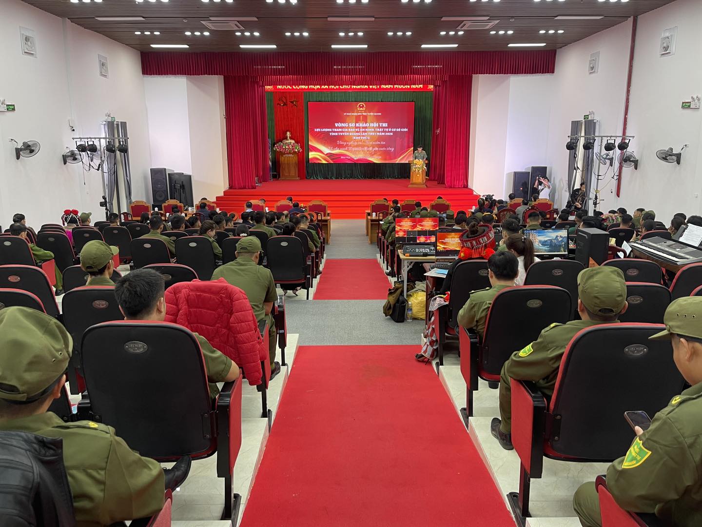 Lũng Phìn tham gia Hội thi Lực lượng tham gia bảo vệ an ninh, trật tự ở cơ sở giỏi tỉnh Tuyên Quang lần thứ I năm 2026 tại xã Mèo Vạc