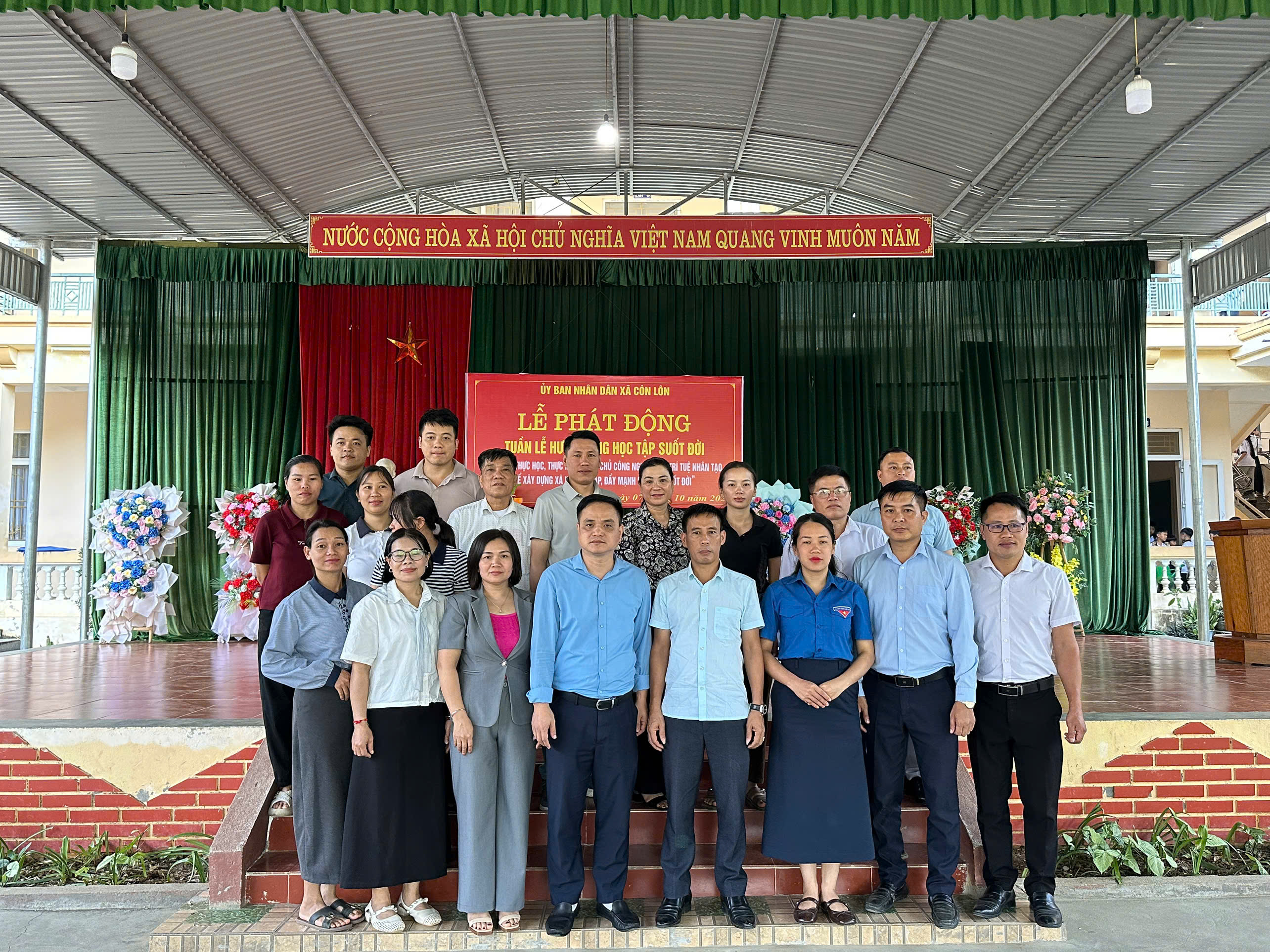 XÃ CÔN LÔN TỔ CHỨC KHAI MẠC TUẦN LỄ HƯỞNG ỨNG HỌC TẬP SUỐT ĐỜI NĂM 2026