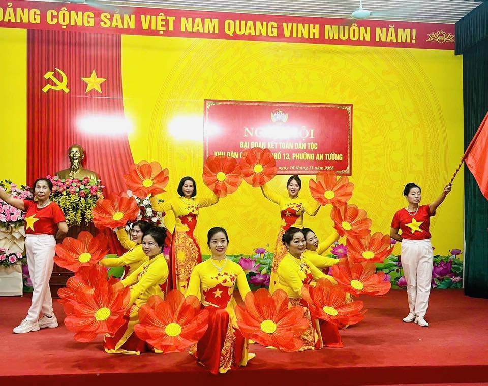 PHƯỜNG AN TƯỜNG TỔ CHỨC NGÀY HỘI ĐẠI ĐOÀN KẾT TOÀN DÂN TỘC TẠI 61 TỔ DÂN PHỐ