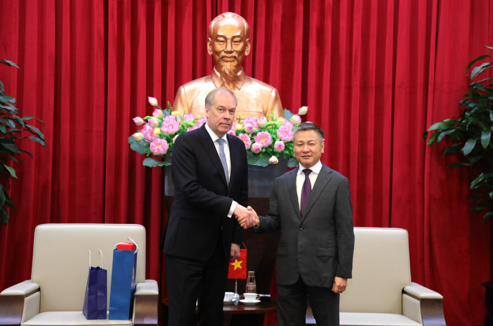 THỨ TRƯỞNG NGUYỄN NGỌC LÂM TIẾP THỨ TRƯỞNG BỘ NGOẠI GIAO PHẦN LAN