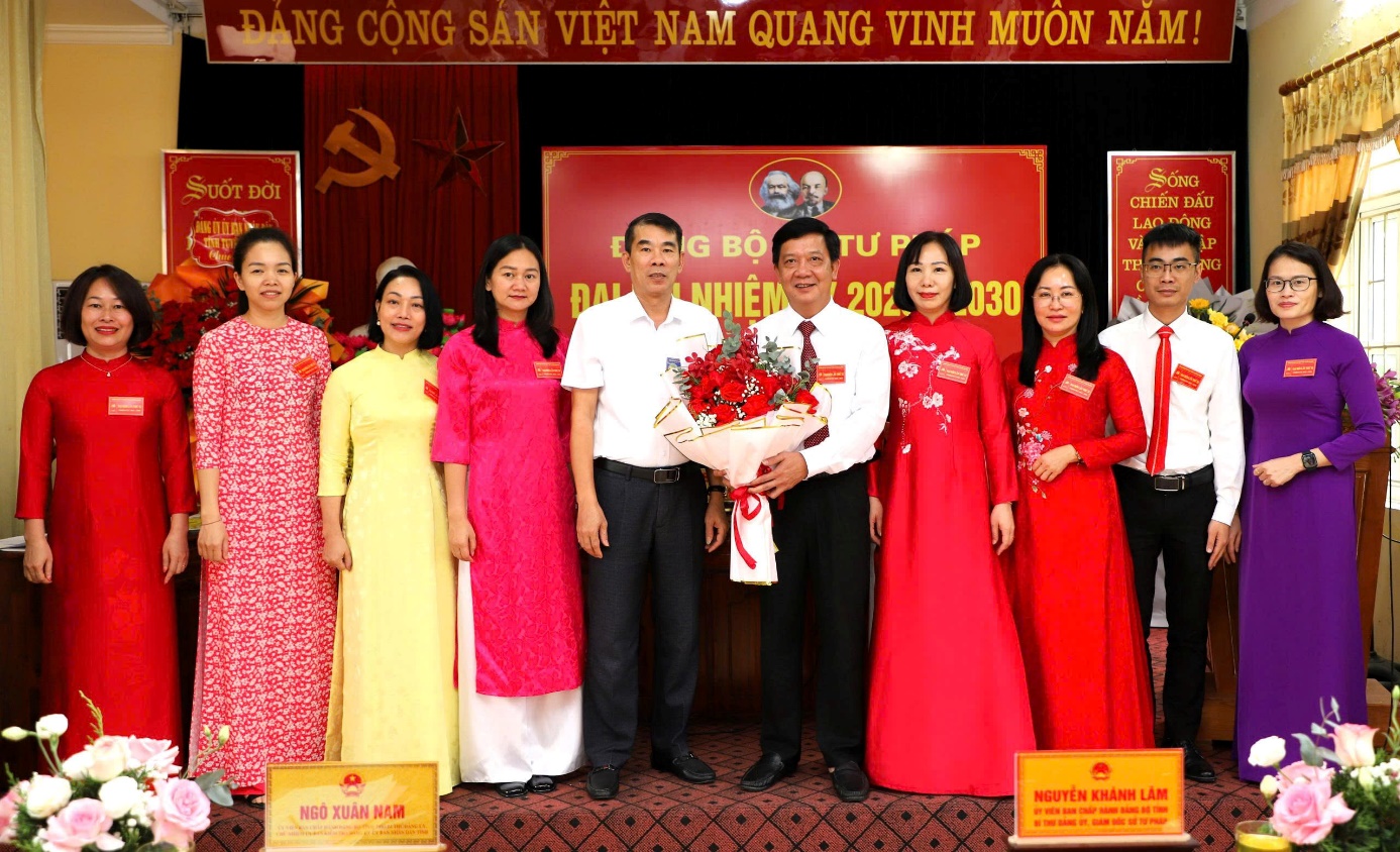 Đại hội Đảng bộ Sở Tư pháp tỉnh Tuyên Quang lần thứ XI, nhiệm kỳ 2025 - 2030  
