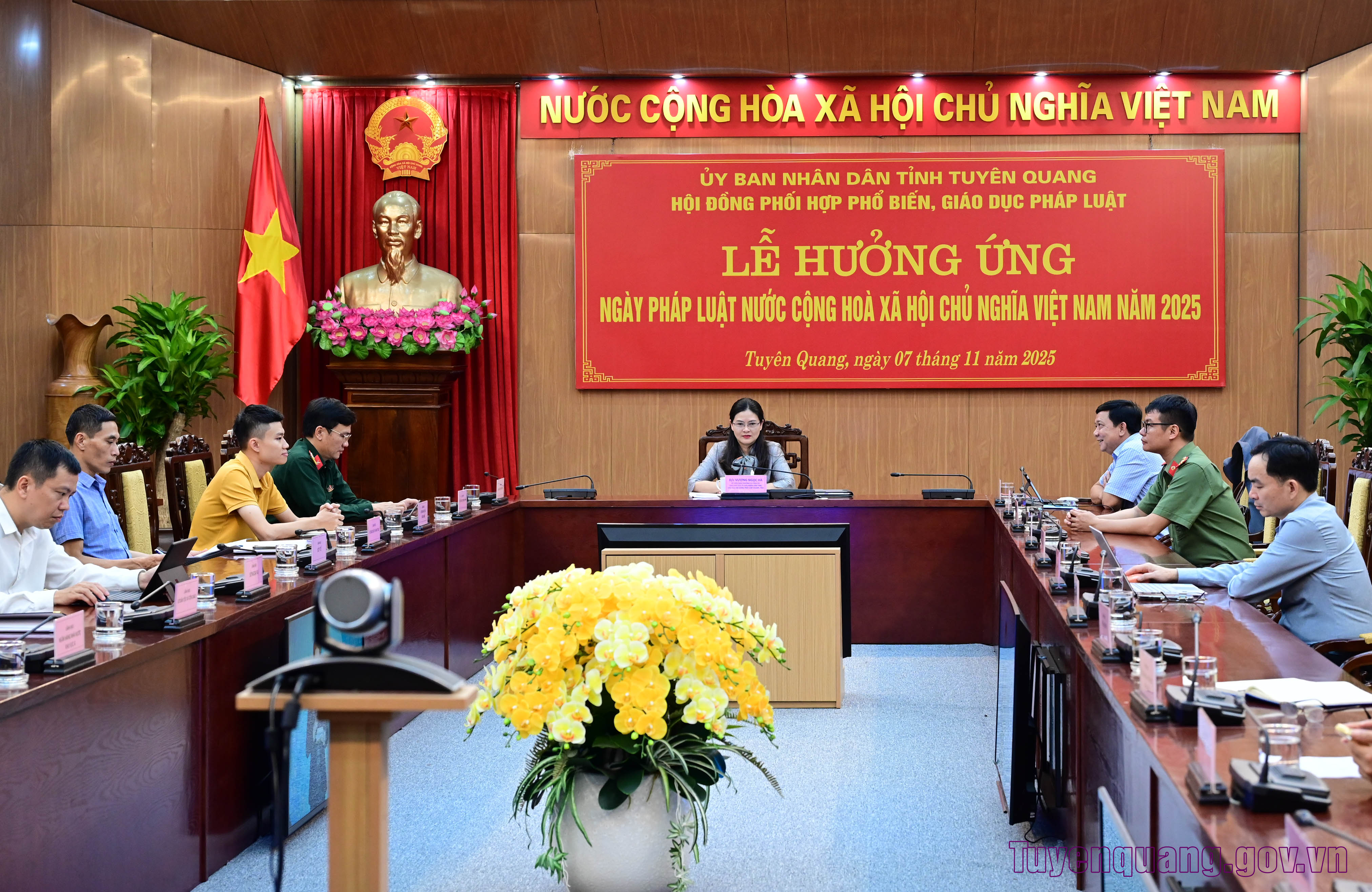 Lễ hưởng ứng Ngày Pháp luật Việt Nam năm 2025