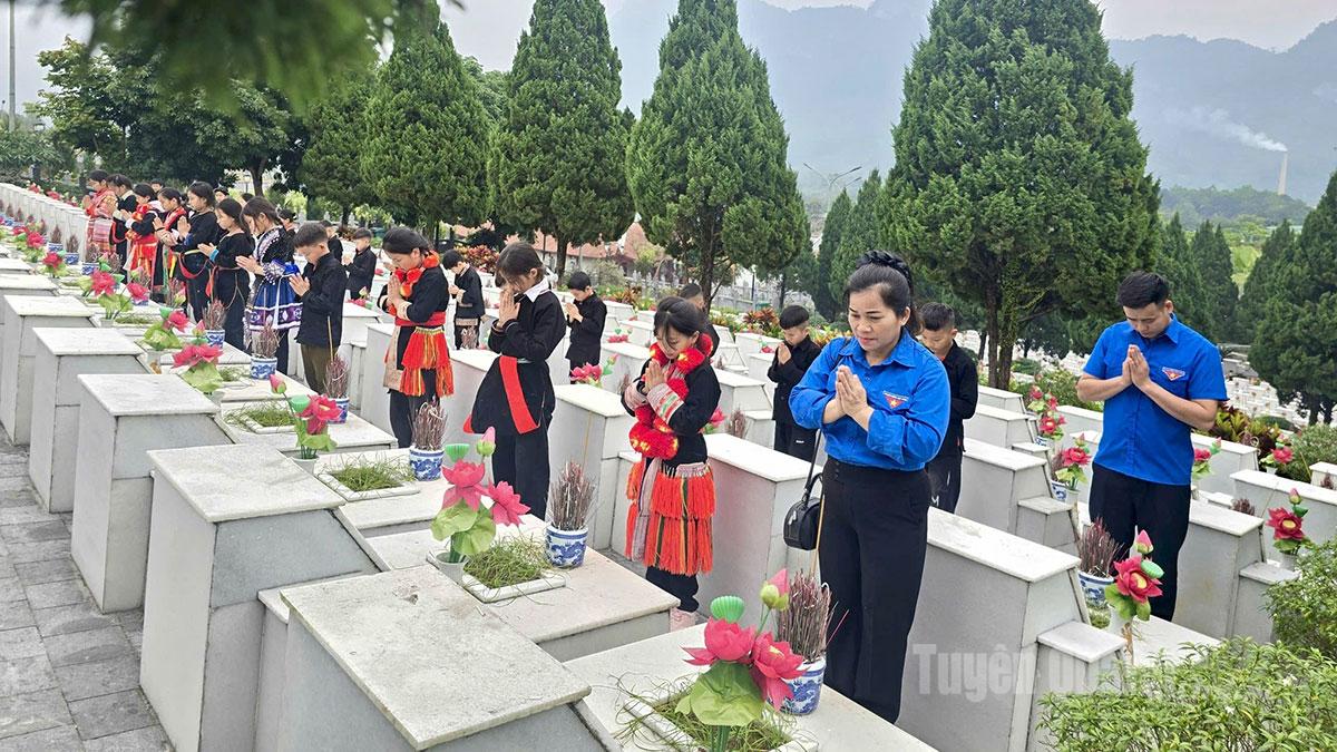 Tuổi trẻ Tuyên Quang lan tỏa đạo lý “Uống nước nhớ nguồn”