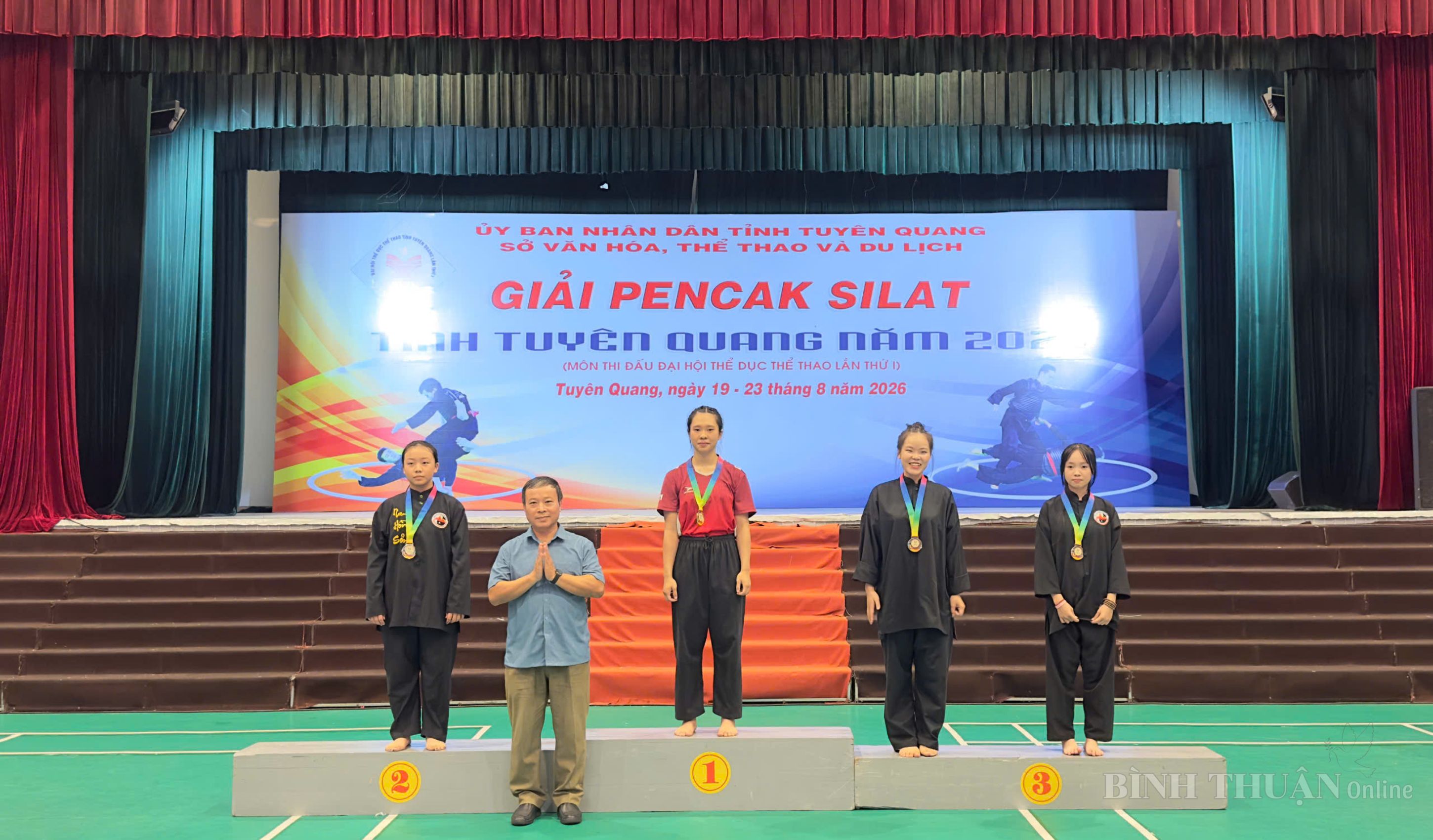 ĐOÀN VẬN ĐỘNG VIÊN PHƯỜNG BÌNH THUẬN GIÀNH NHIỀU HUY CHƯƠNG TẠI GIẢI PENCAK SILAT TỈNH TUYÊN QUANG NĂM 2026
