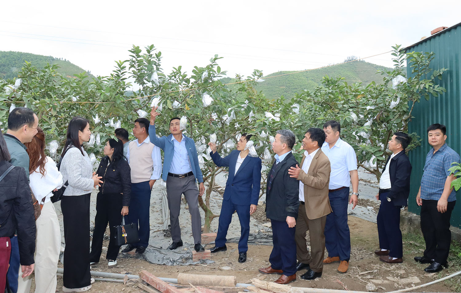 Xã Lực Hành Học tập, trao đổi kinh nghiệm phát triển kinh tế gắn với giảm nghèo bền vững