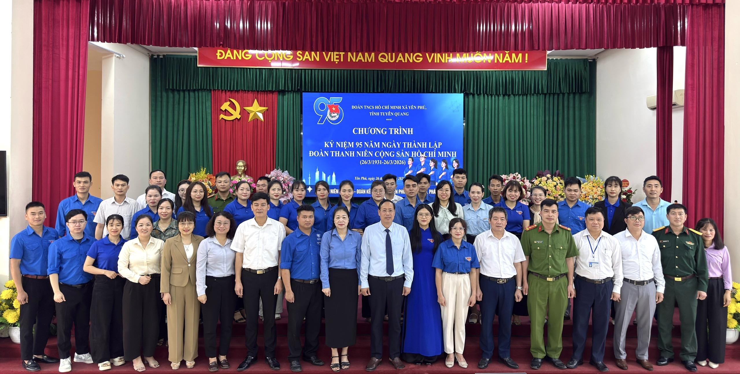 ĐOÀN THANH NIÊN CỘNG SẢN HỒ CHÍ MINH XÃ YÊN PHÚ TỔ CHỨC CHƯƠNG TRÌNH KỶ NIỆM 95 NĂM NGÀY THÀNH LẬP ĐOÀN THANH NIÊN CỘNG SẢN HỒ CHÍ MINH (26/3/1931 – 26/3/2026)
