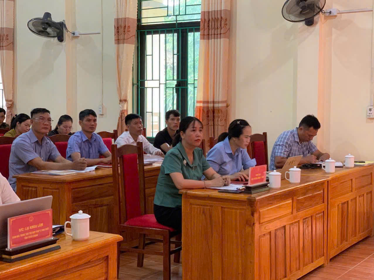 XÃ BẰNG LANG TỔ CHỨC HỘI NGHỊ TRUYỀN THÔNG TRỢ GIÚP PHÁP LÝ VÀ PHỔ BIẾN CHÍNH SÁCH PHÁP LUẬT