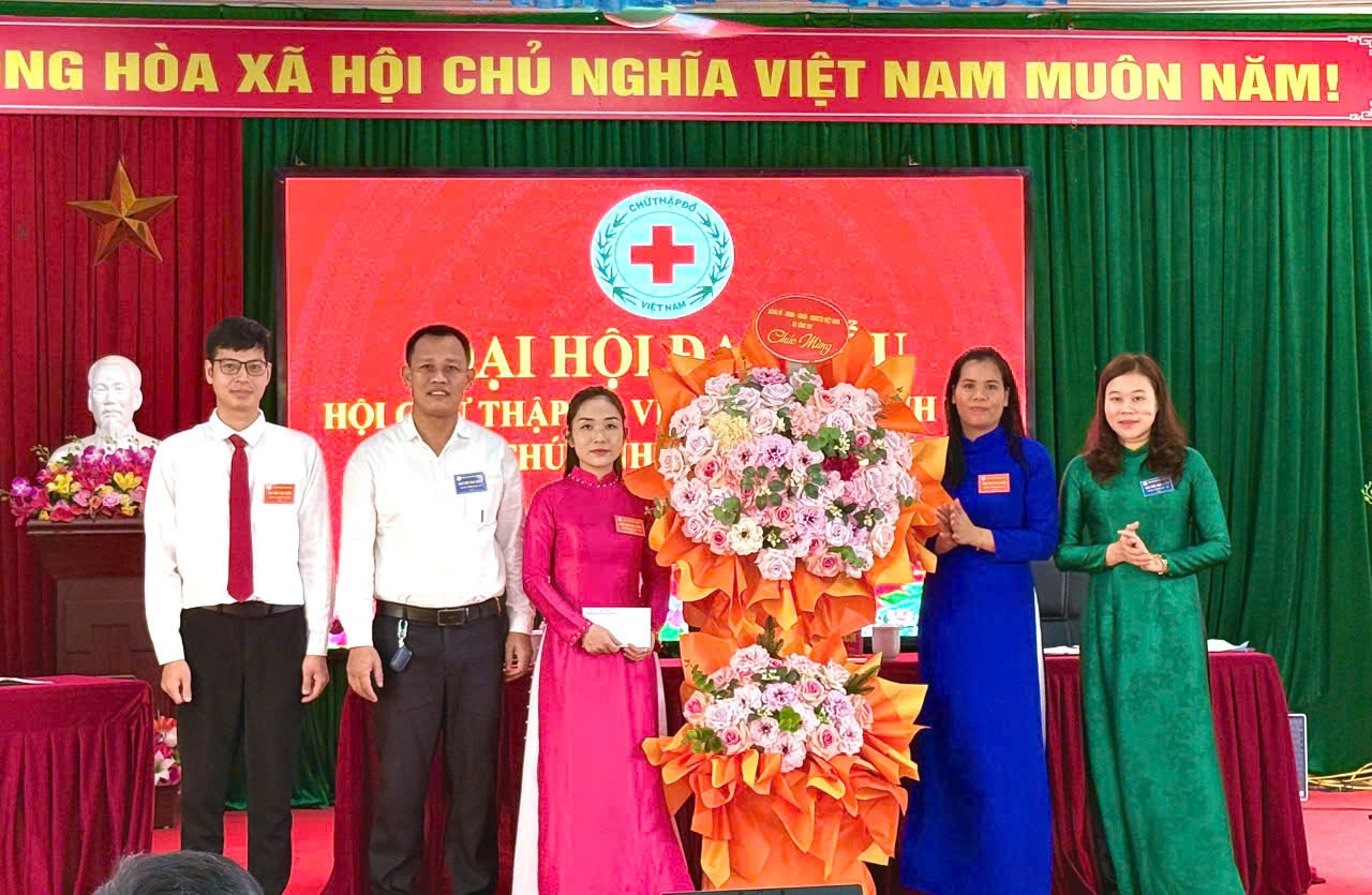 ĐẠI HỘI ĐẠI BIỂU HỘI CHỮ THẬP ĐỎ XÃ VĨNH TUY LẦN THỨ I, NHIỆM KỲ 2026 - 2031 THÀNH CÔNG TỐT ĐẸP