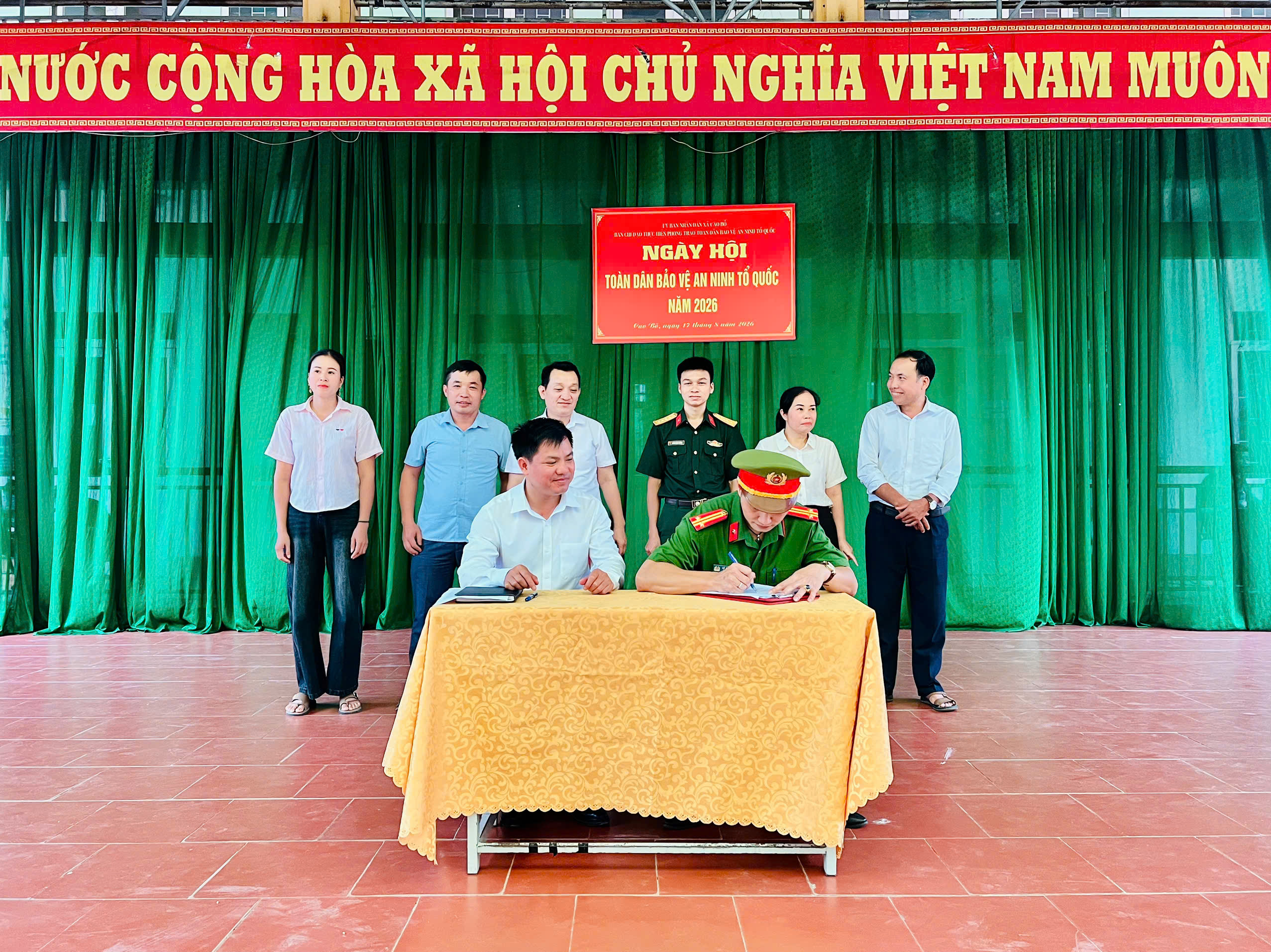 CAO BỒ T  Ổ CHỨC NGÀY HỘI TOÀN DÂN BẢO VỆ AN NINH TỔ QUỐC NĂM 2026 