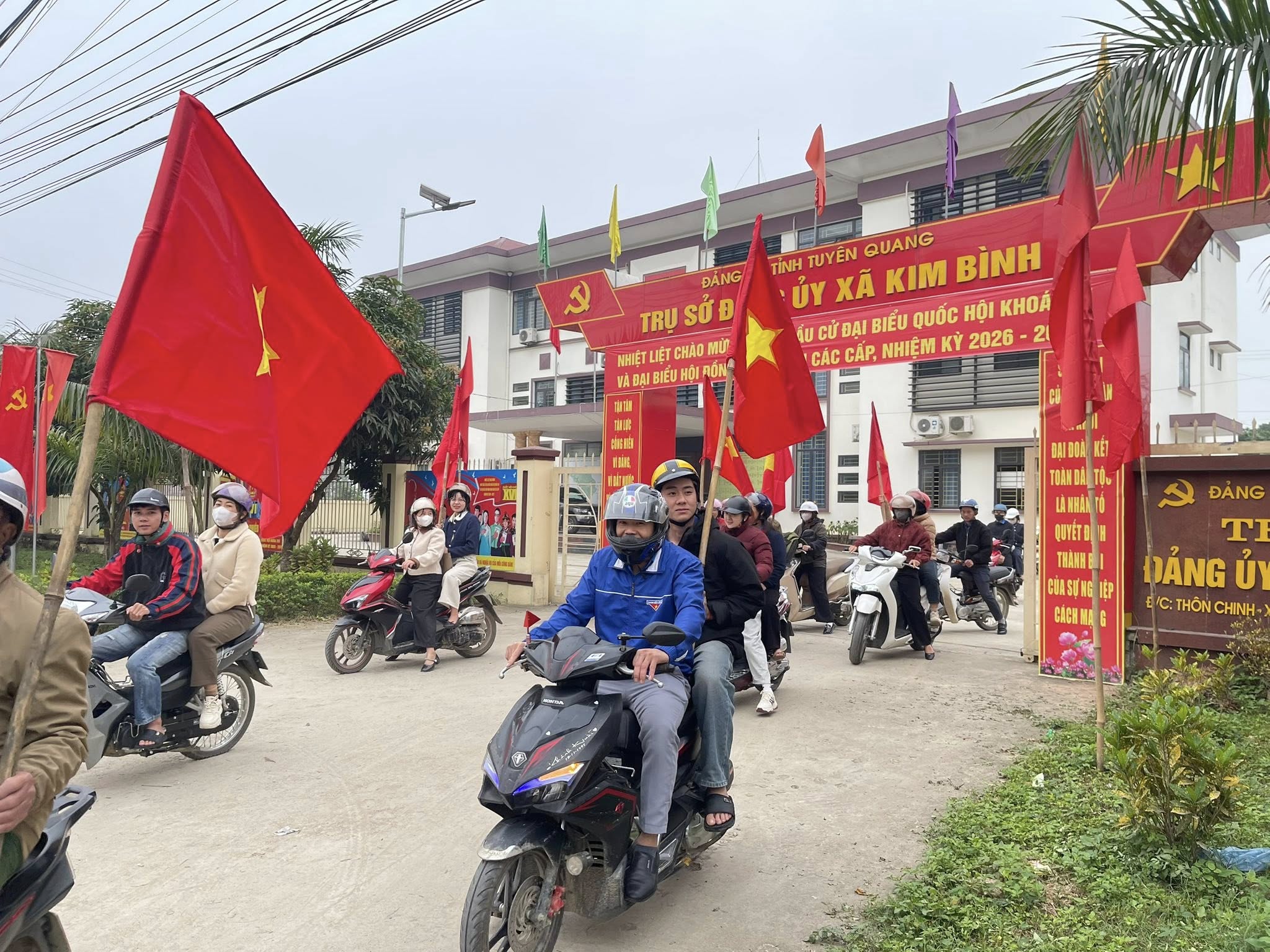 XÃ KIM BÌNH  RA QUÂN TUYÊN TRUYỀN LƯU ĐỘNG VỀ BẦU CỬ NHIỆM KỲ 2026–2031