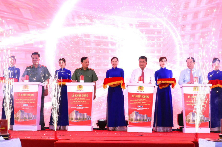 KHỞI CÔNG DỰ ÁN XÂY DỰNG NHÀ Ở CHO LỰC LƯỢNG VŨ TRANG CÔNG AN NHÂN DÂN TẠI TỈNH KHÁNH HÒA