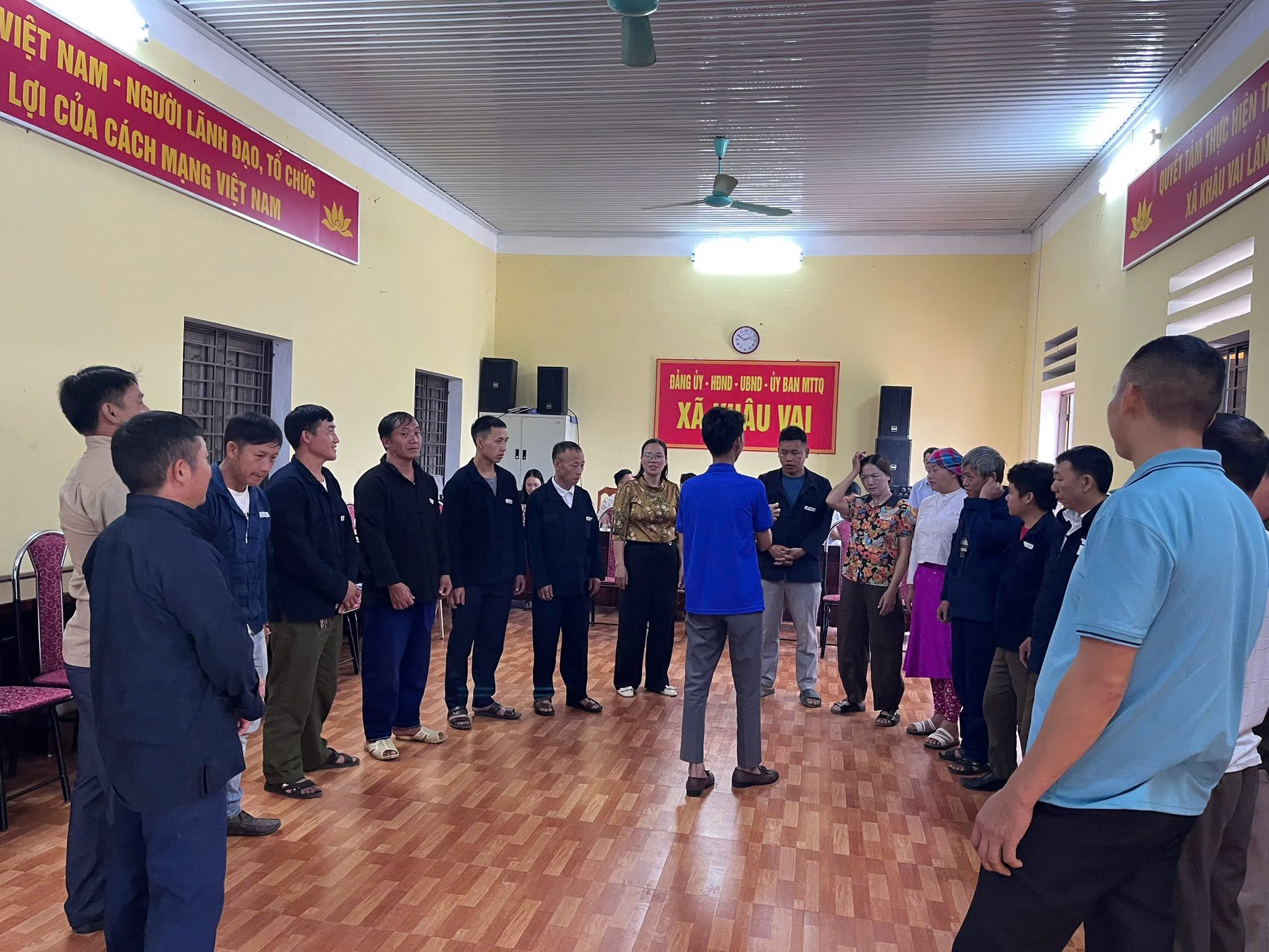 Tăng cường năng lực cộng đồng trong phòng, chống mua bán người tại xã Khâu Vai
