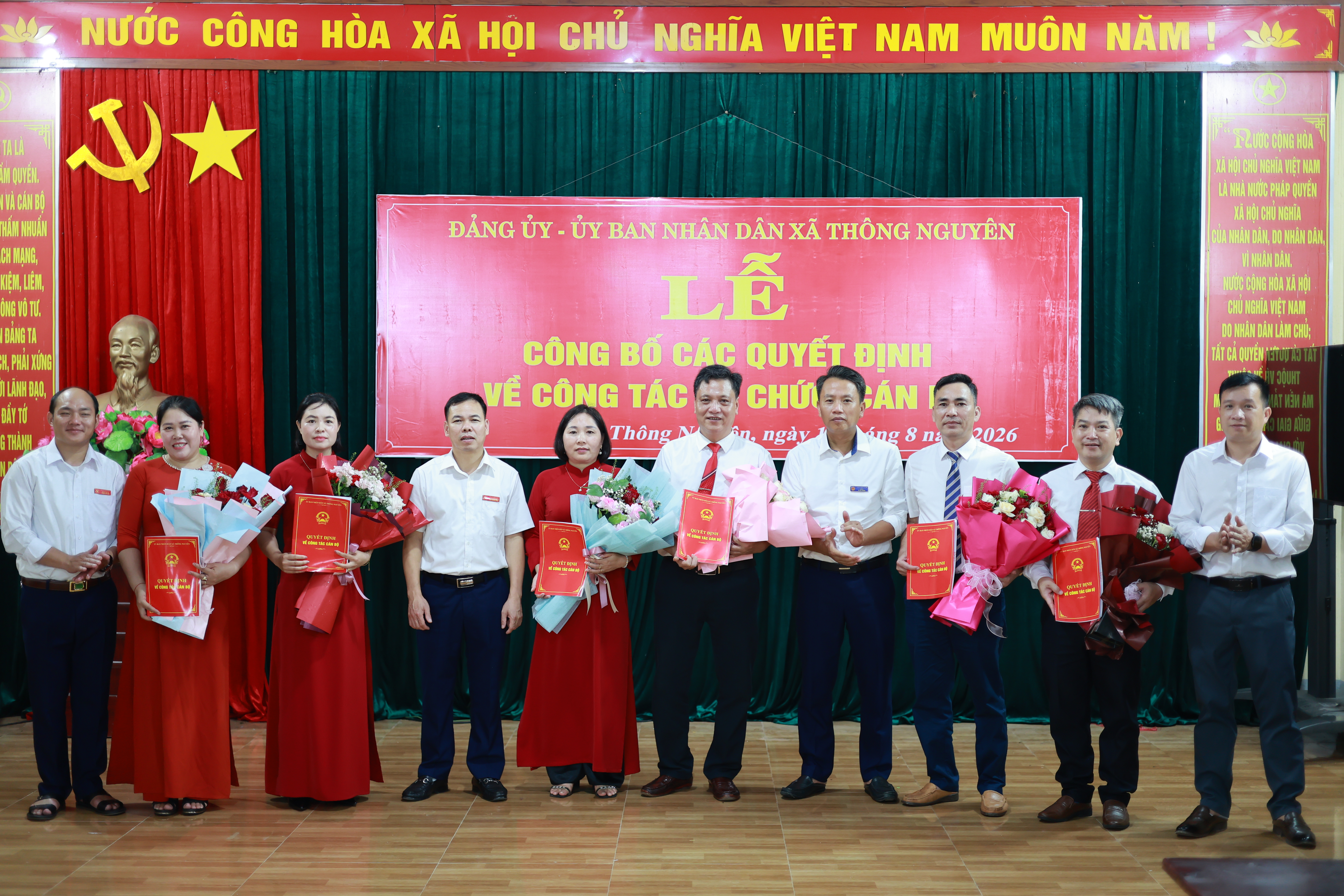 Thông Nguyên tổ chức Hội nghị tổng kết năm học 2025–2026 và công bố các quyết định về công tác cán bộ