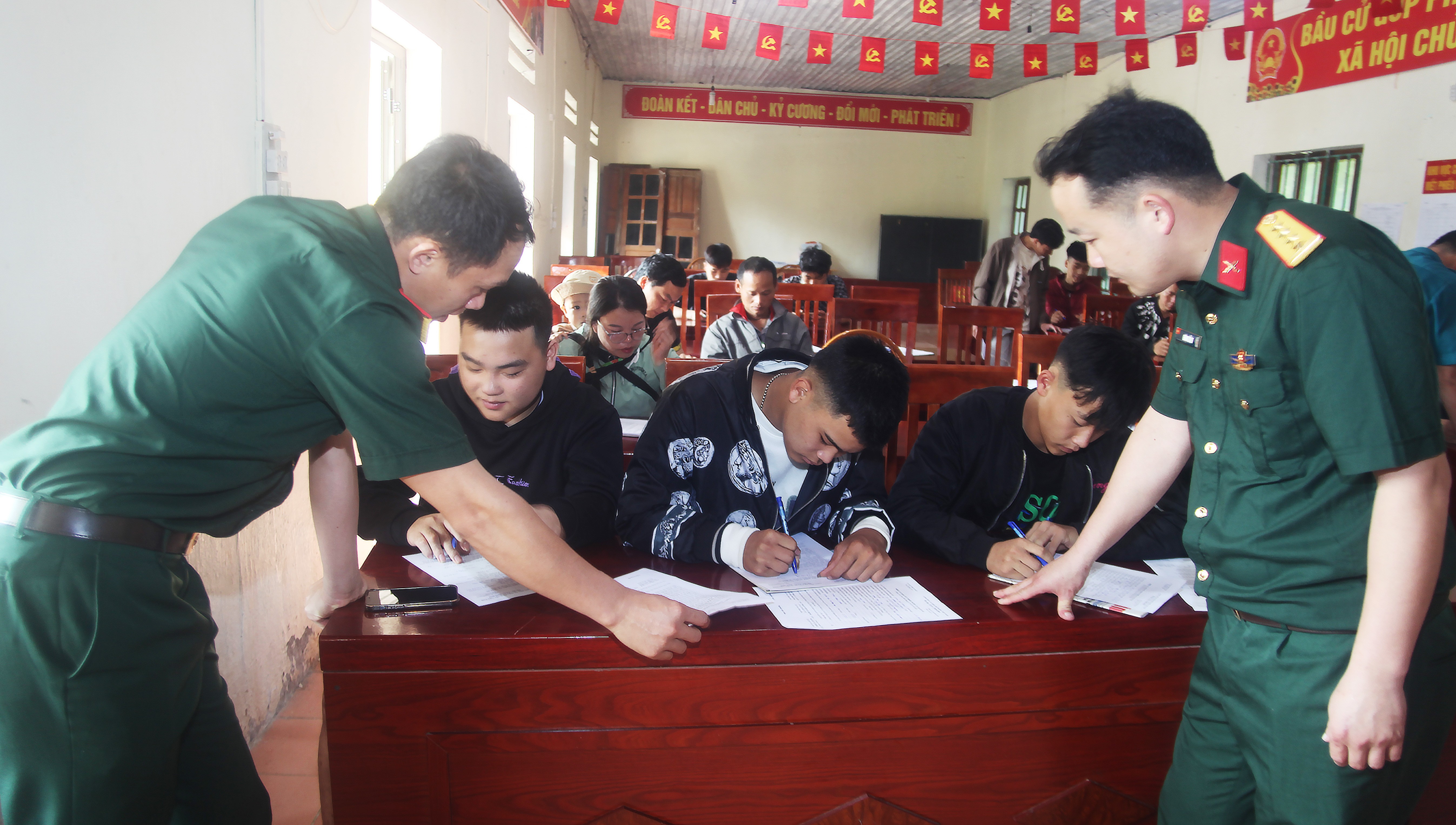 Từ đăng ký nghĩa vụ đến ước mơ trưởng thành trong quân ngũ