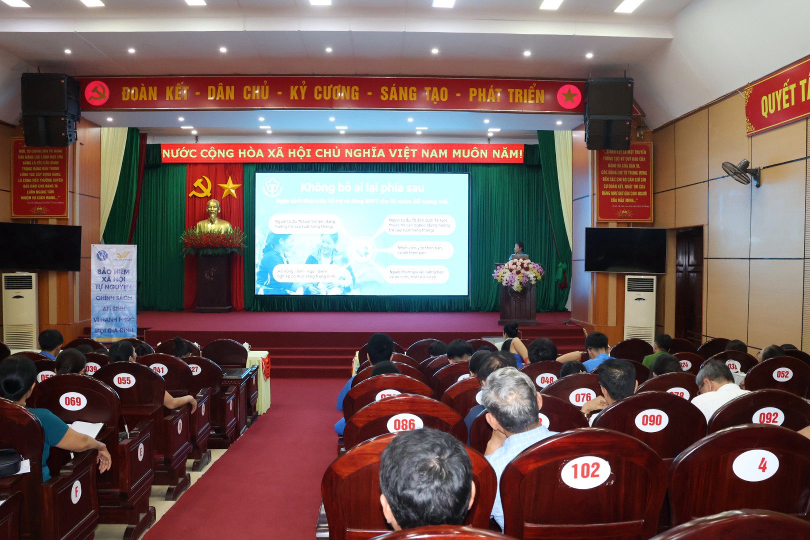 UBND phường Hà Giang 2 tổ chức Hội nghị tuyên truyền chính sách BHXH, BHYT năm 2026